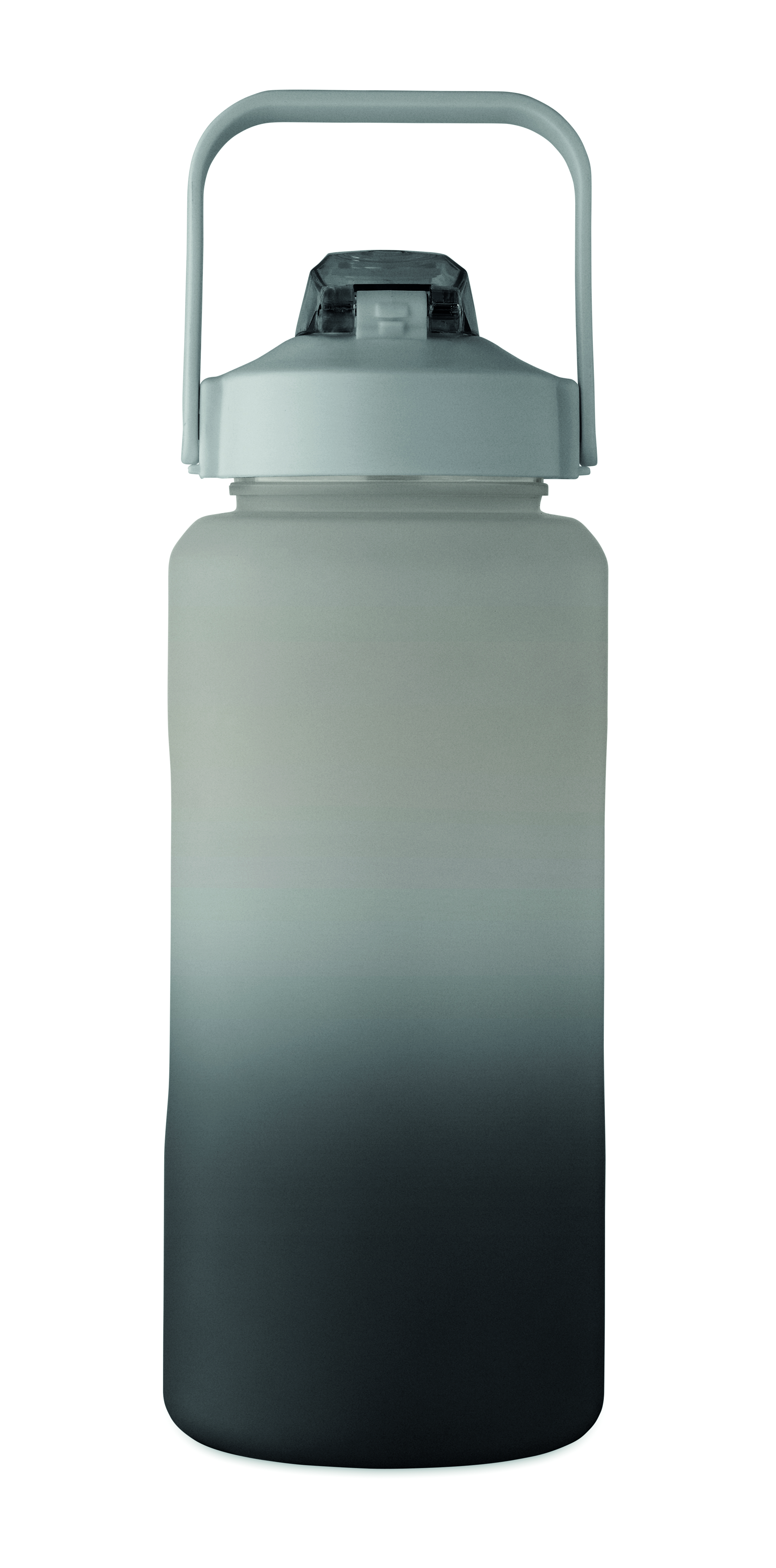 RPET-Trinkflasche 2000ml ACTIVATE MAX mit Trinkhalm & Henkel