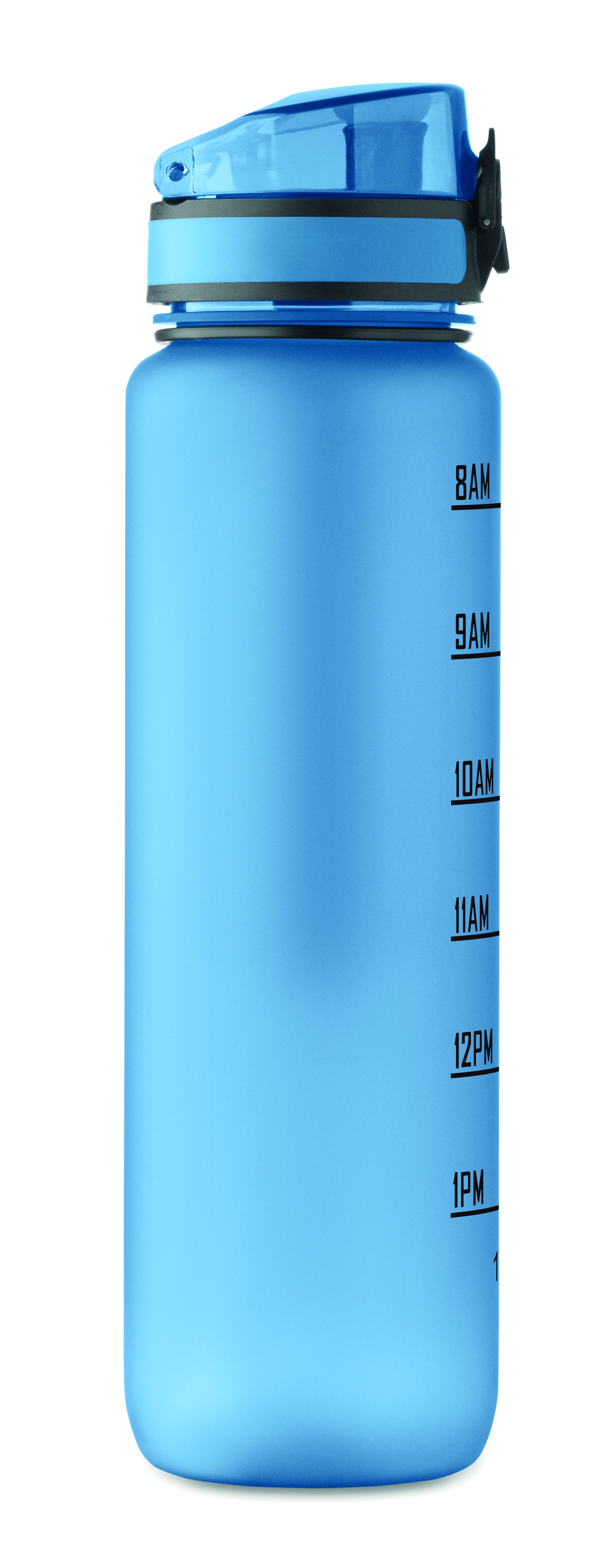 Sport-Trinkflasche RPET 1L ISFORDEN MARK – bedruckbar, mit Trageriemen