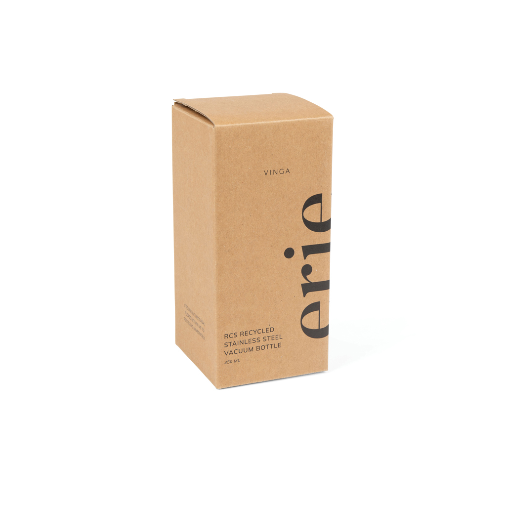 Thermobecher 350ml VINGA Erie – RCS recycelter Edelstahl, bedruckbar