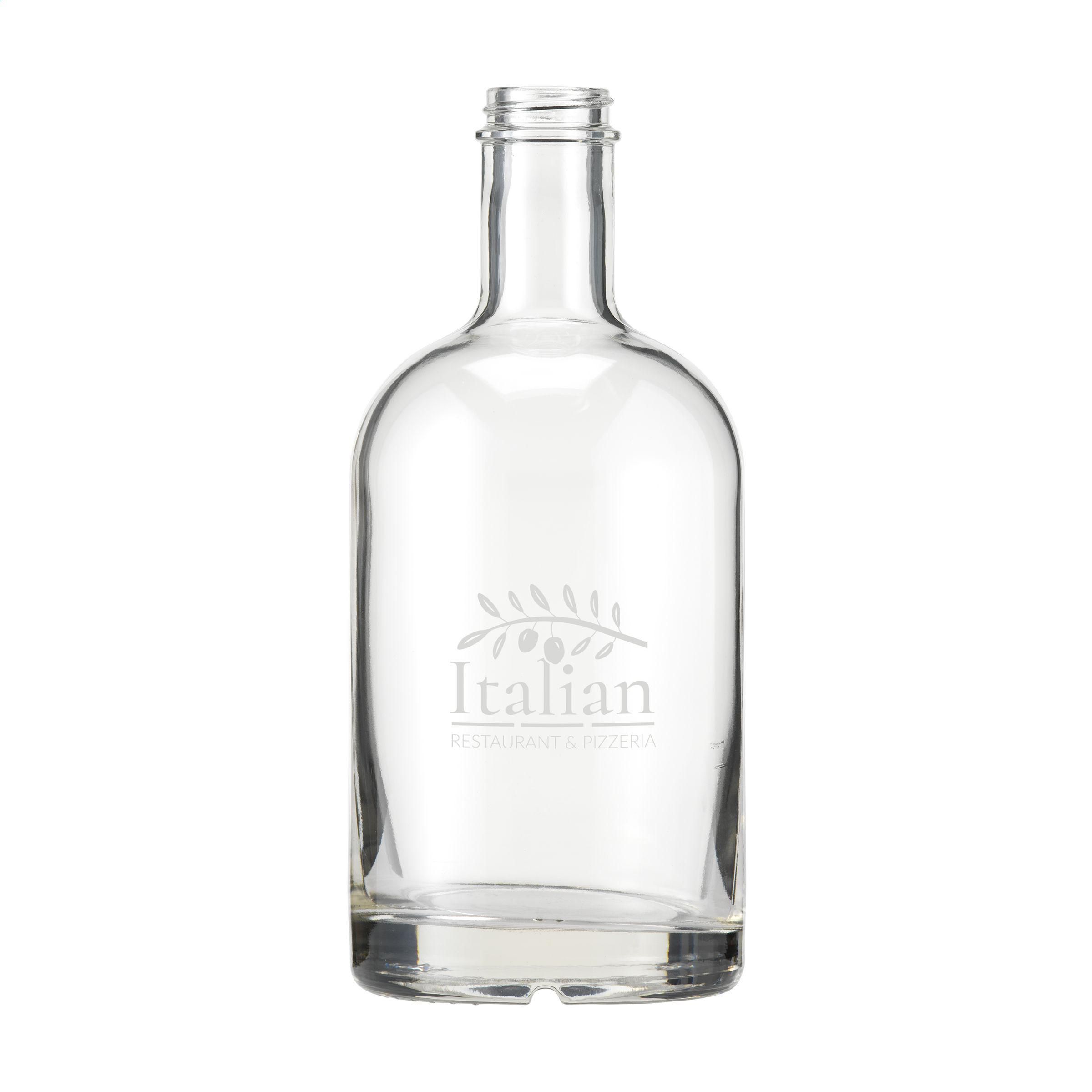 Glas-Trinkflasche Helsinki 700 ml mit Schraubverschluss, bedruckbar