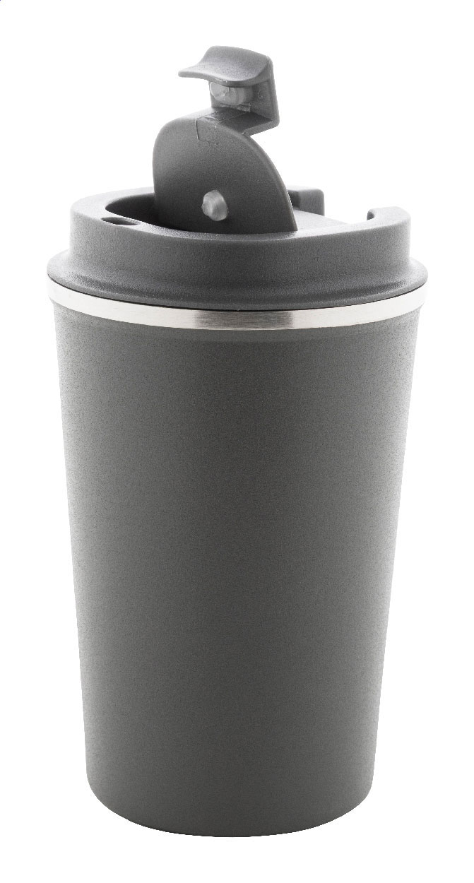 Thermobecher Indicut 350 ml – doppelwandig, Edelstahl, bedruckbar