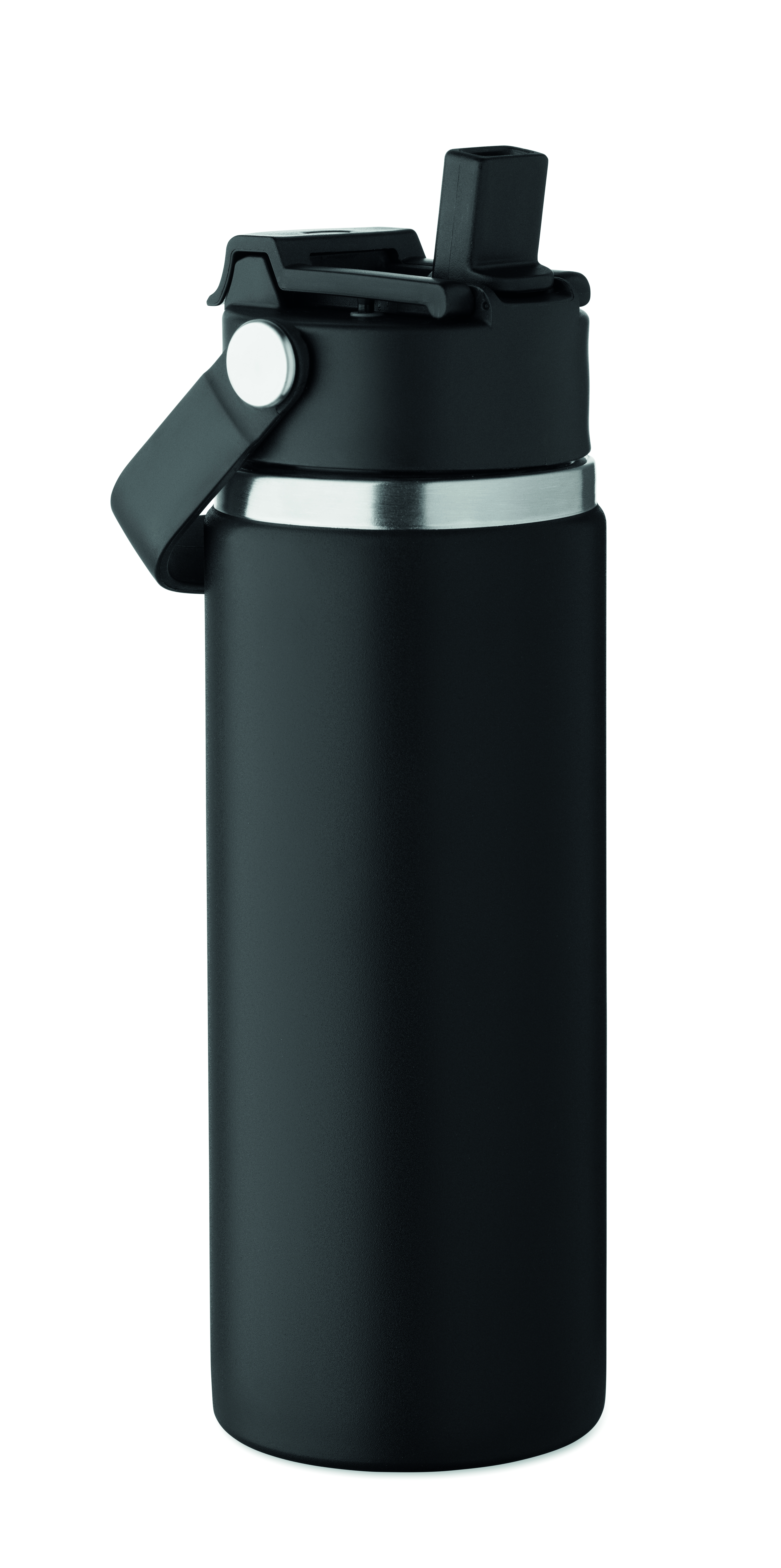 Isolierflasche 500 ml SUMA GRIP – Edelstahl, doppelwandig, bedruckbar
