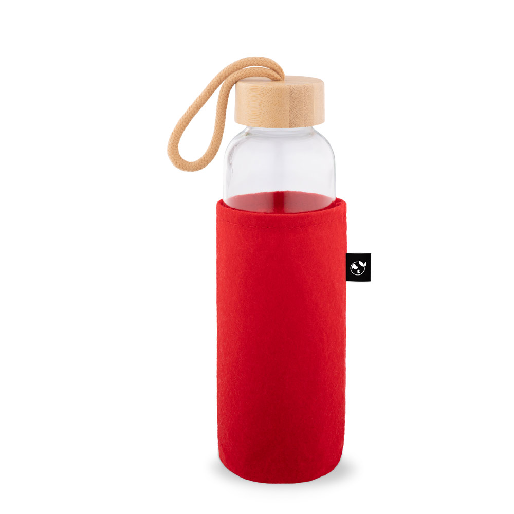 Flaschenhülle aus recyceltem Filz (100% rPET) – Schutzhülle STOREY