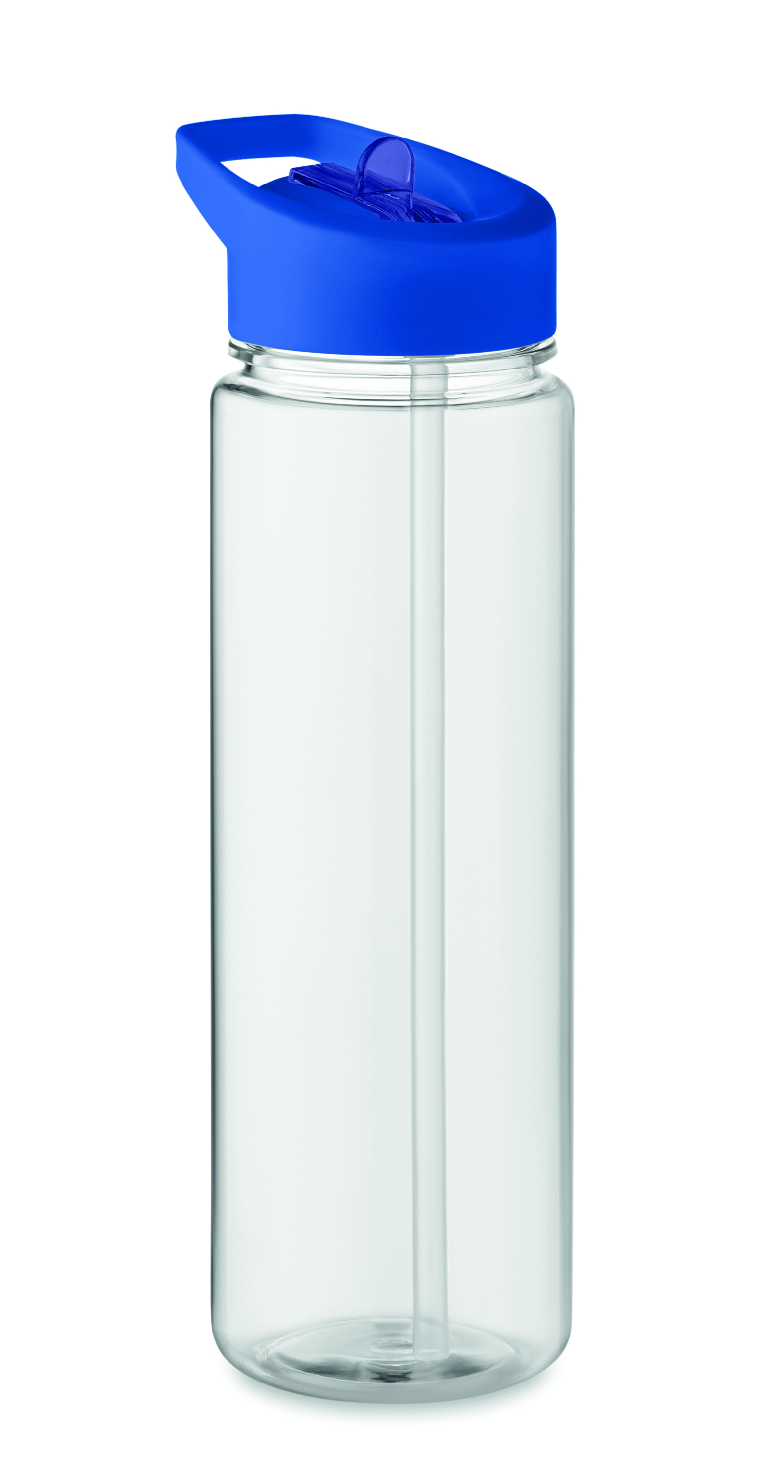 Trinkflasche RPET 650 ml ALABAMA mit Trinkhalm – bedruckbar