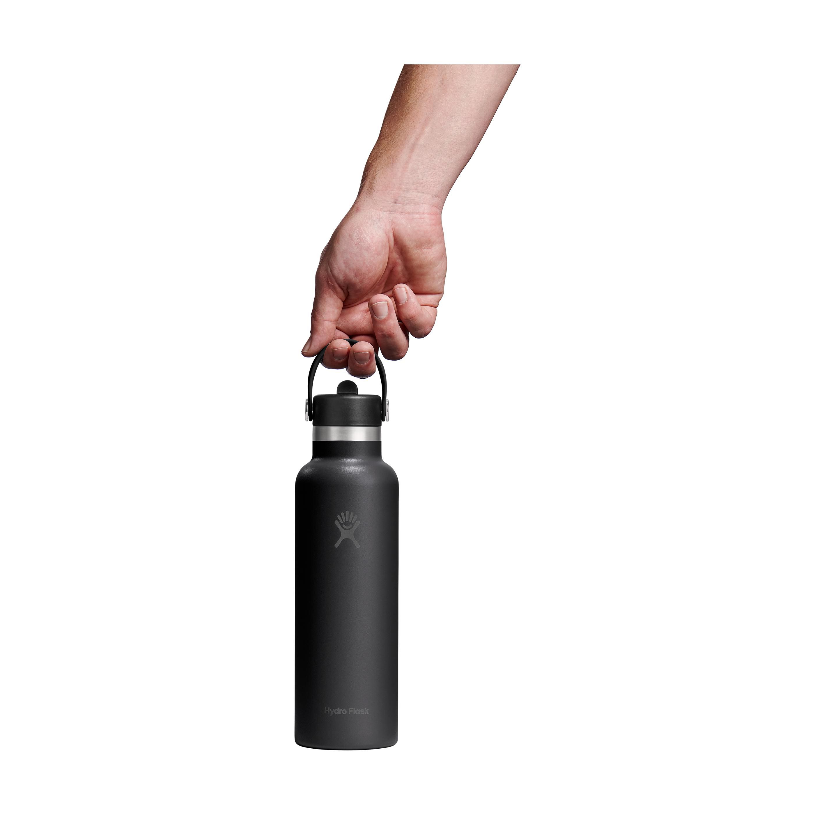 Hydro Flask Edelstahl-Trinkflasche 621 ml mit Strohhalm-Verschluss