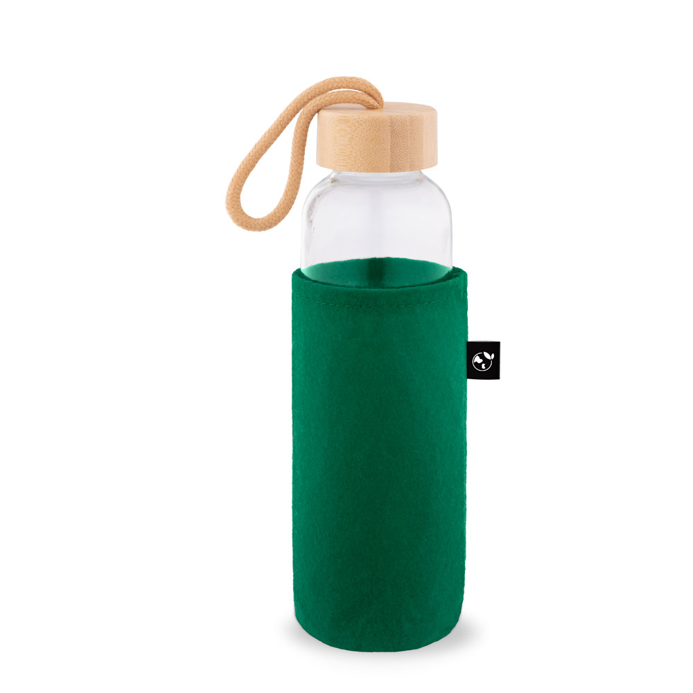 Flaschenhülle aus recyceltem Filz (100% rPET) – Schutzhülle STOREY