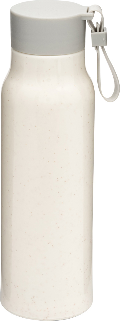Glas-Trinkflasche ECO DRINK 300 ml mit Kunststoff-Ummantelung