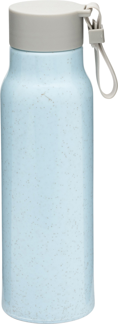 Glas-Trinkflasche ECO DRINK 300 ml mit Kunststoff-Ummantelung