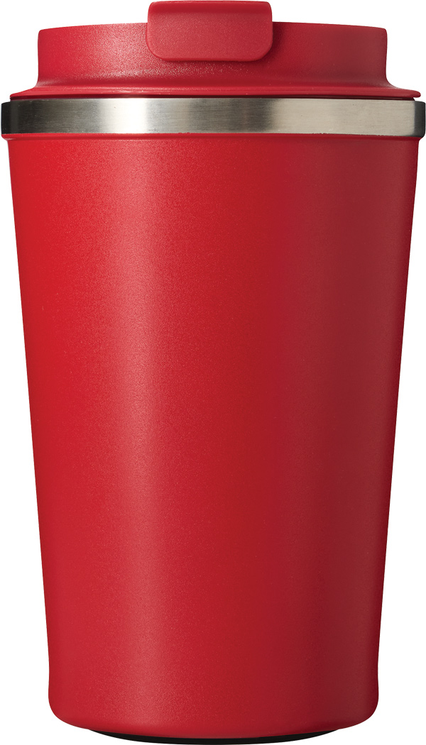 Vakuum-Isolierbecher VELOMUG 350 ml Edelstahl, doppelwandig, bedruckbar