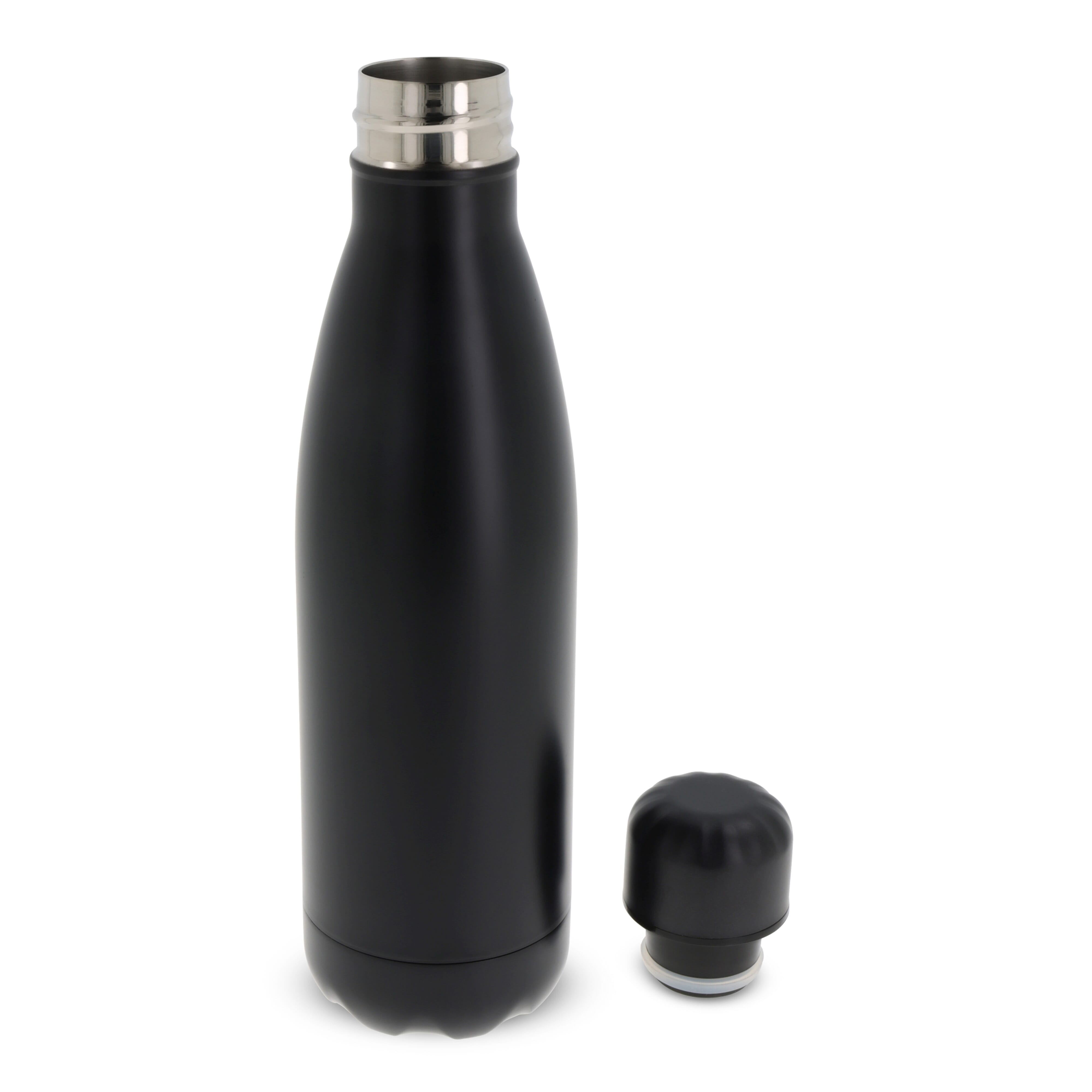 Edelstahl-Trinkflasche Swing Metallic 500ml, doppelwandig & bedruckbar