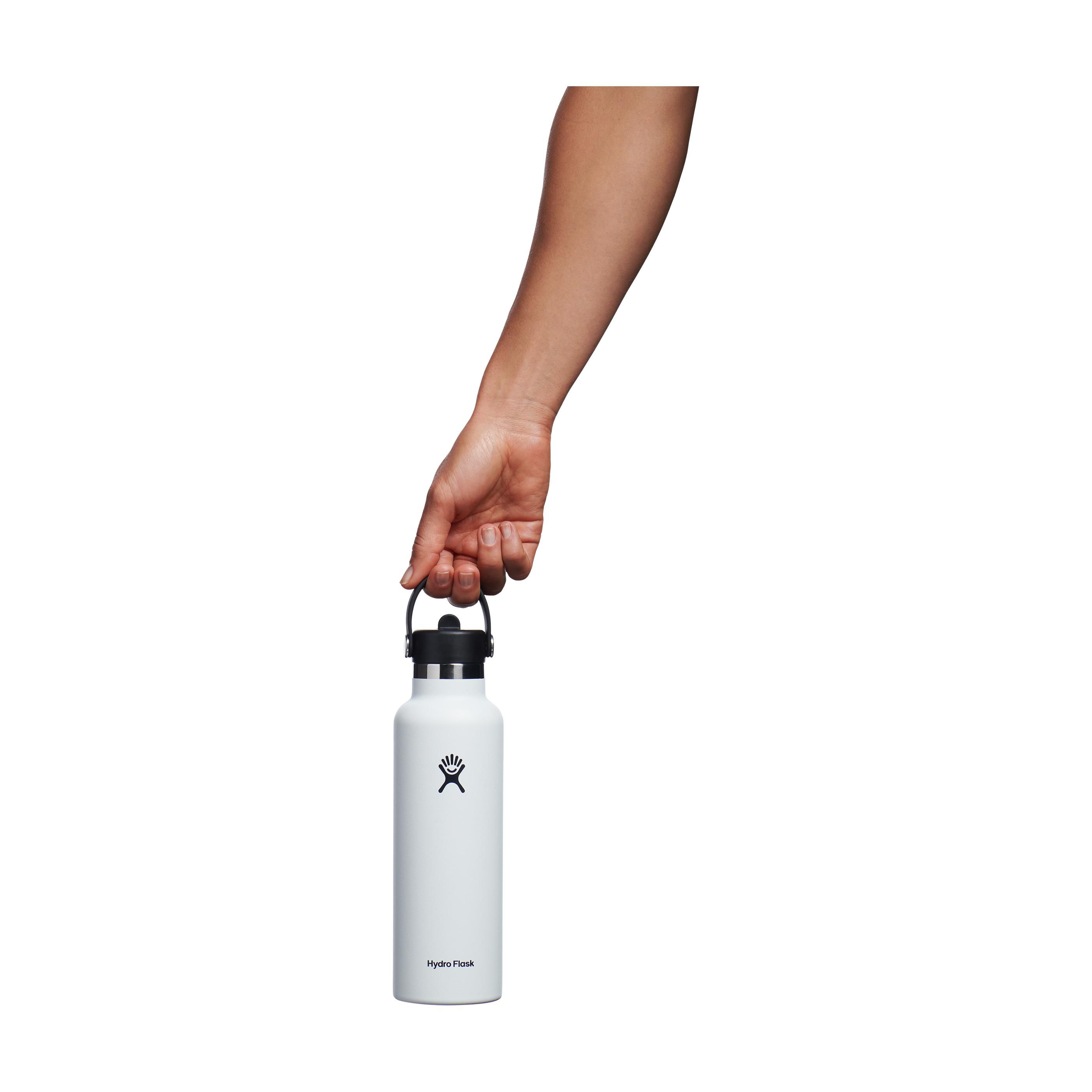 Hydro Flask Edelstahl-Trinkflasche 621 ml mit Strohhalm-Verschluss