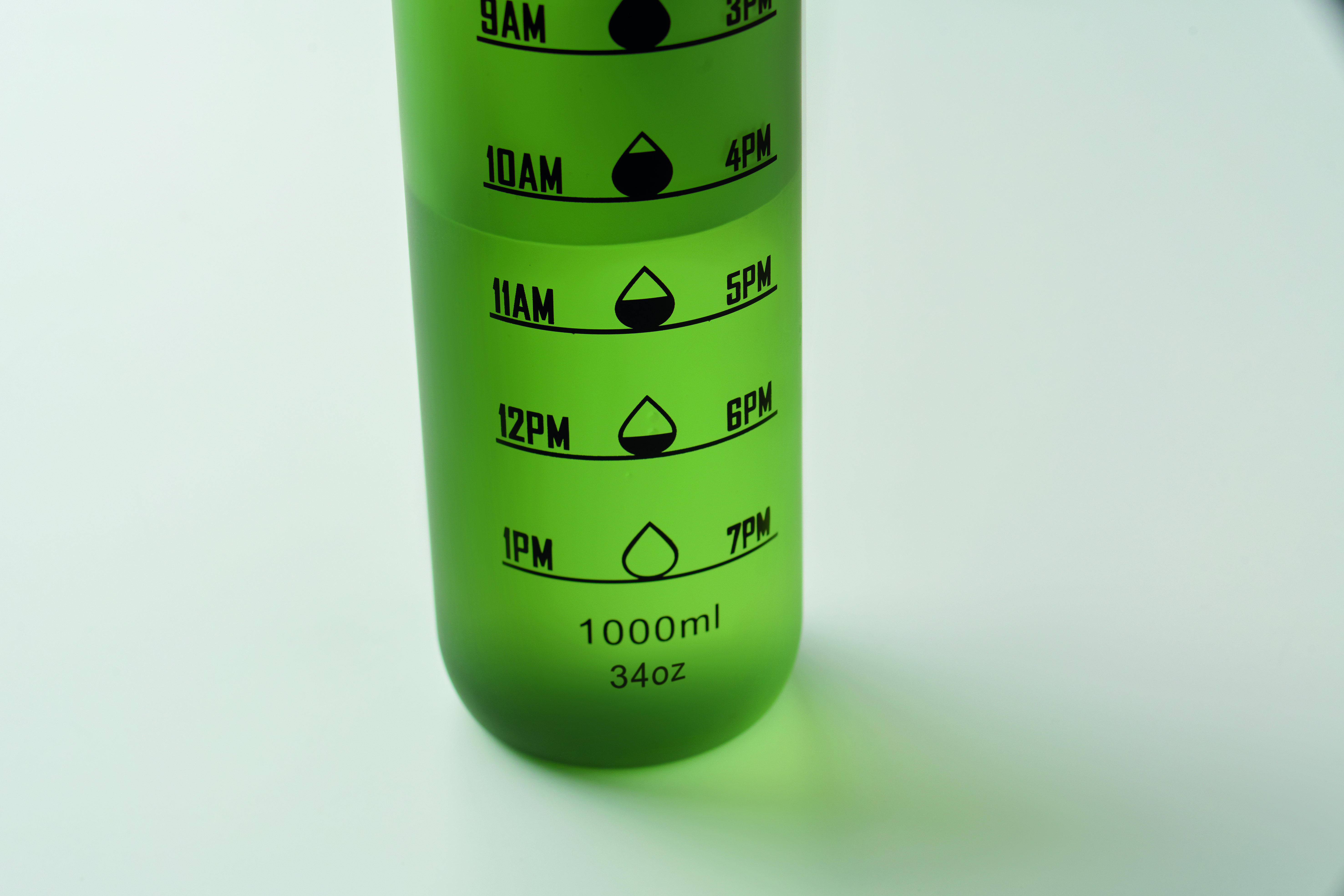 Sport-Trinkflasche RPET 1L ISFORDEN MARK – bedruckbar, mit Trageriemen