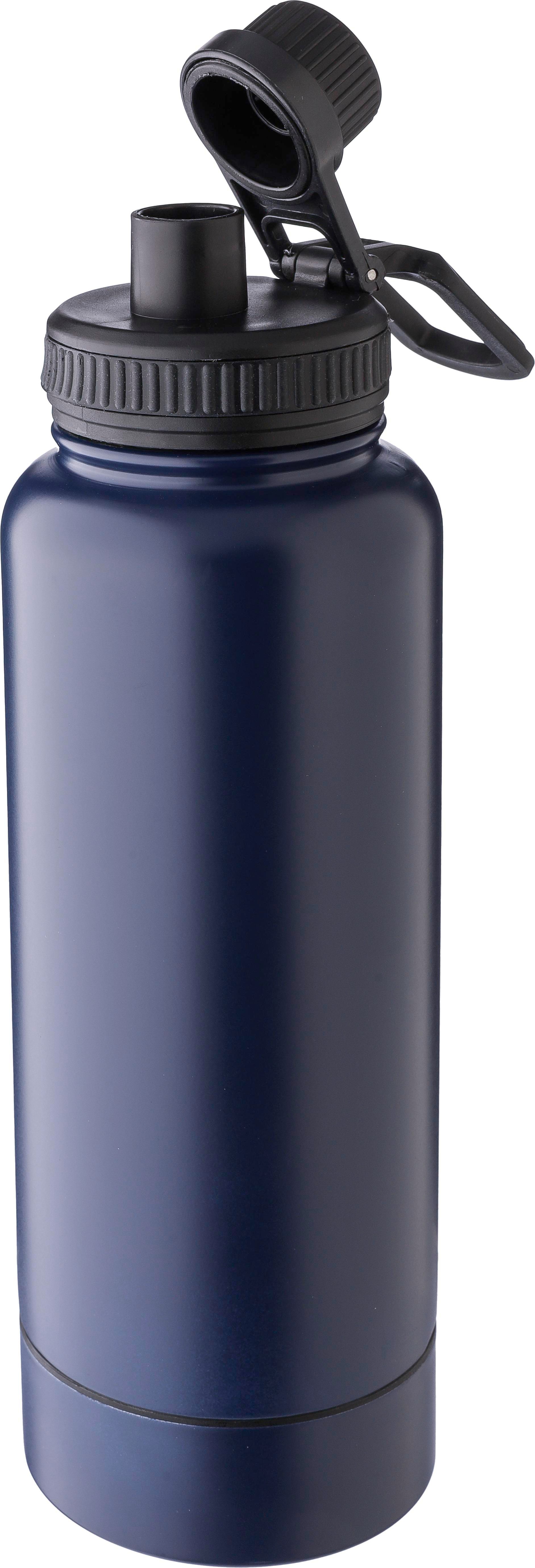 Edelstahl-Trinkflasche 1000 ml Nathaniel, doppelwandig, bedruckbar