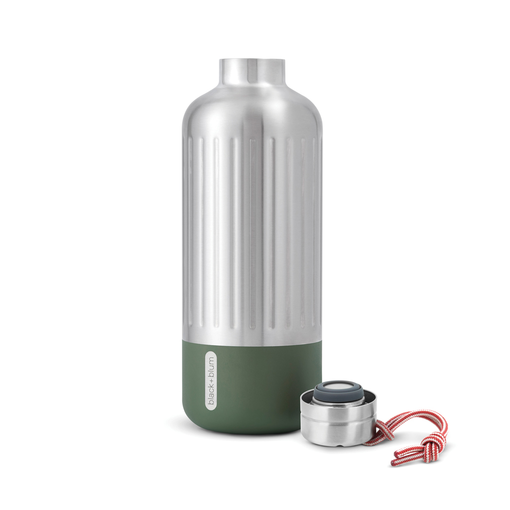 Black + Blum Explorer Edelstahl-Isolierflasche 850ml, bedruckbar