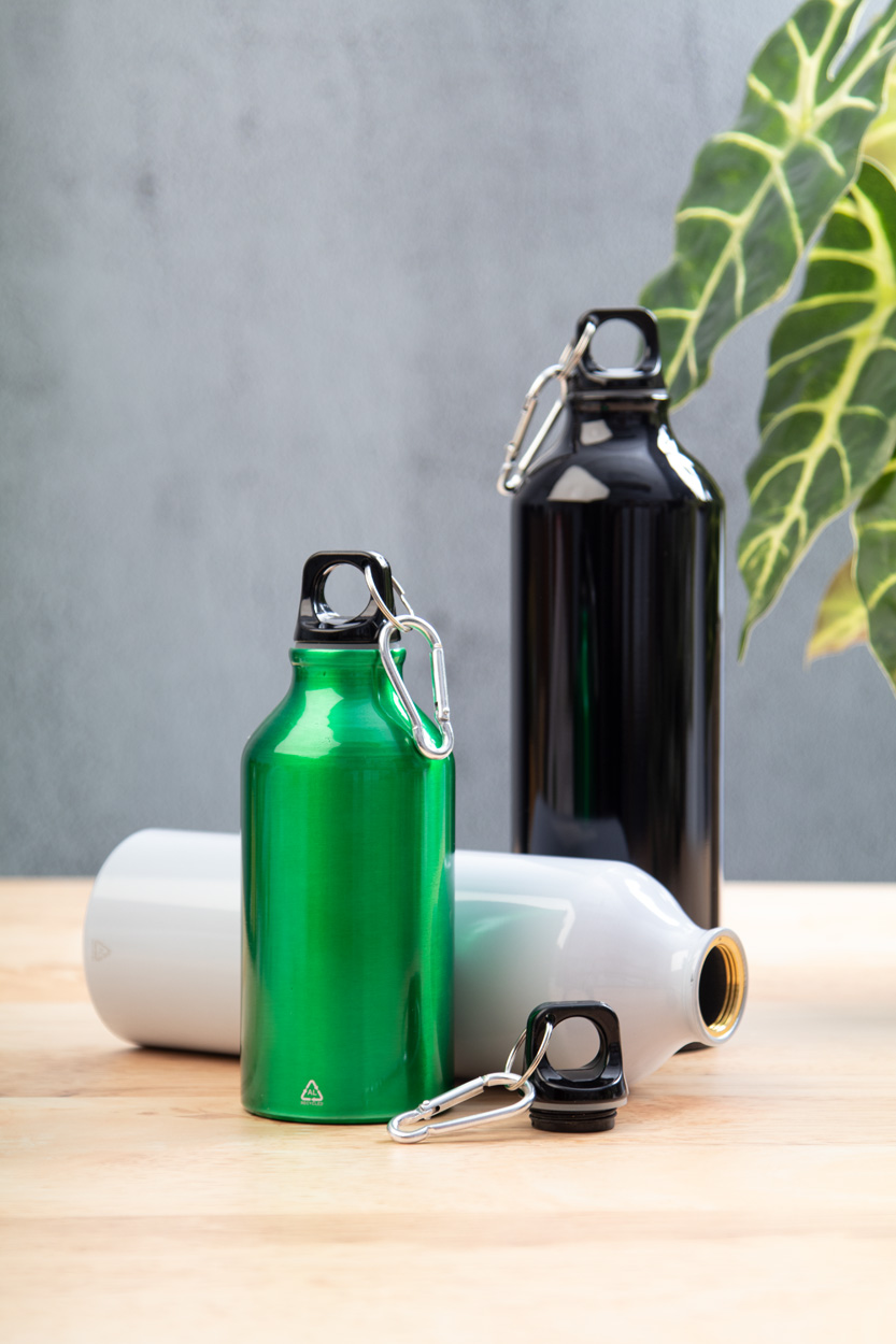 Trinkflasche Raluto XL aus recyceltem Aluminium, 750 ml, bedruckbar