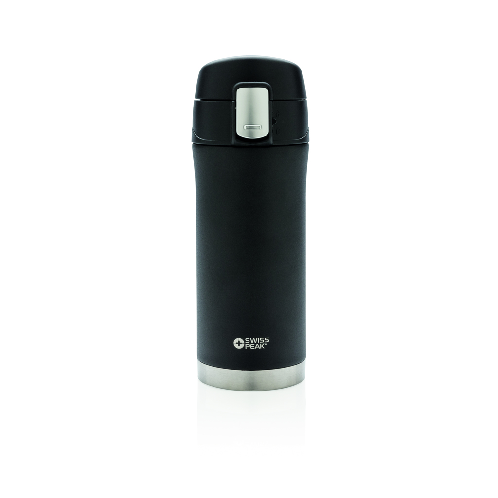 Vakuum-Becher Swiss Peak Elite 300ml Edelstahl, bedruckbar