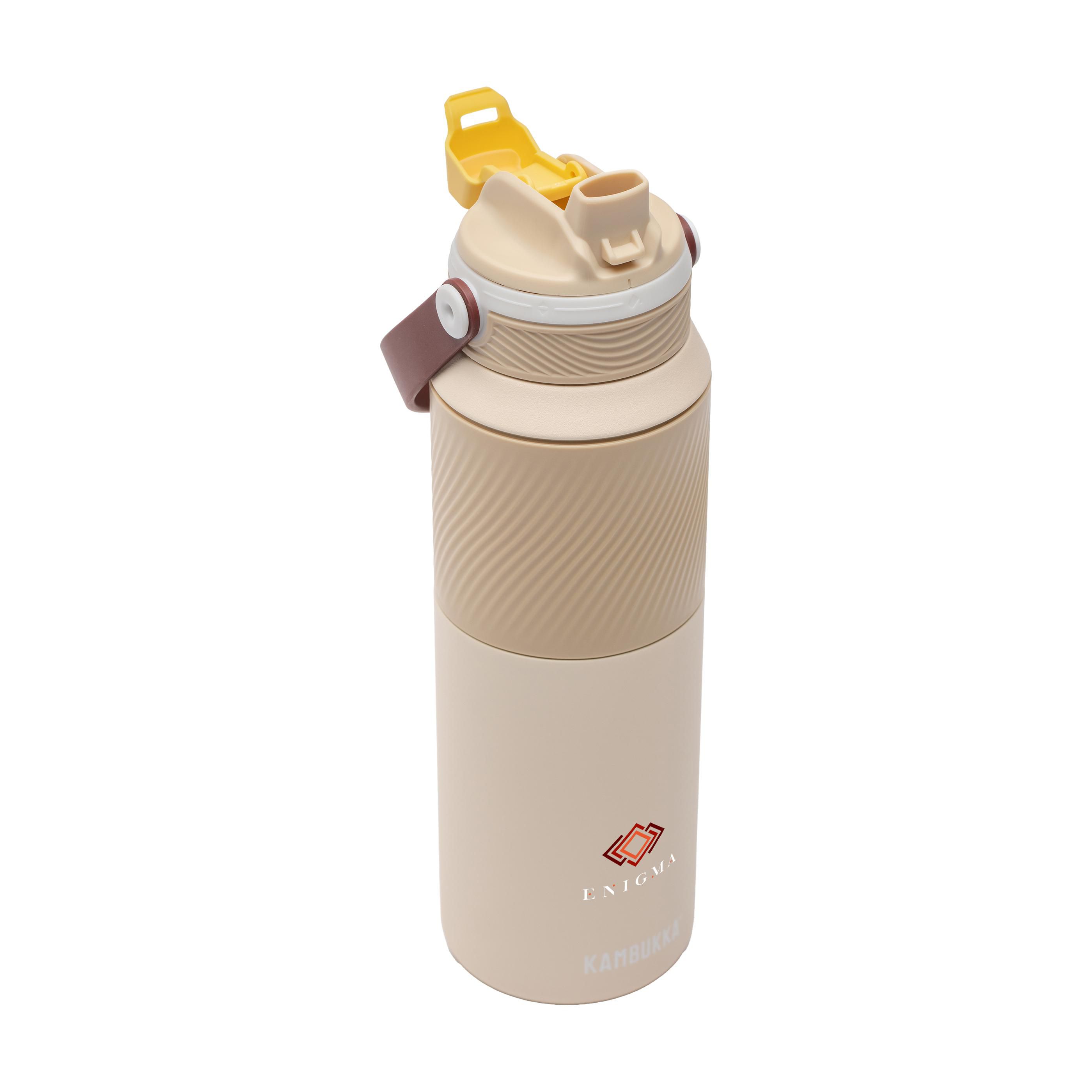 Kambukka® Dupla Edelstahl-Trinkflasche 1 L, isoliert – bedruckbar