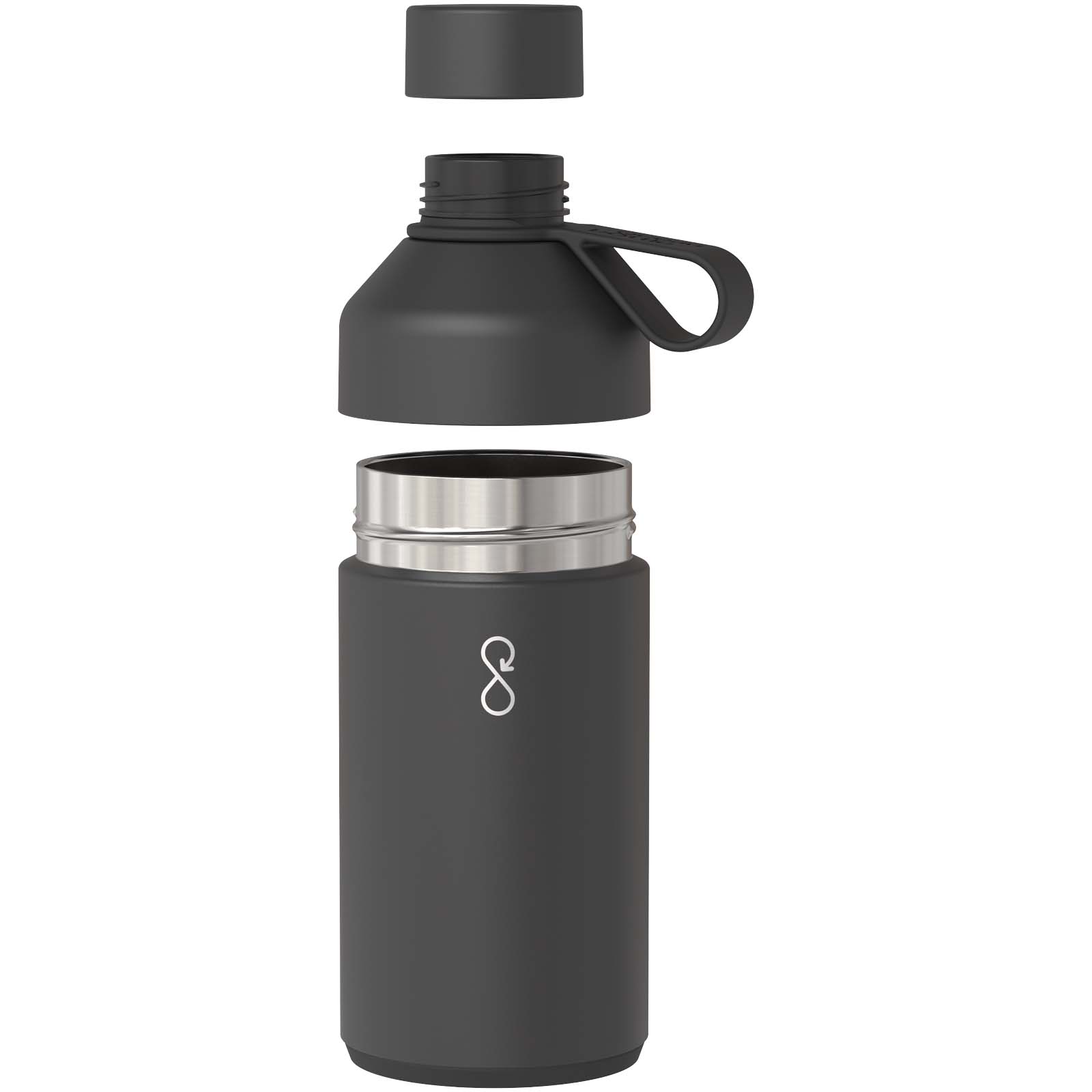 Ocean Bottle 750 ml Trinkflasche – vakuumisoliert, Edelstahl, bedruckbar