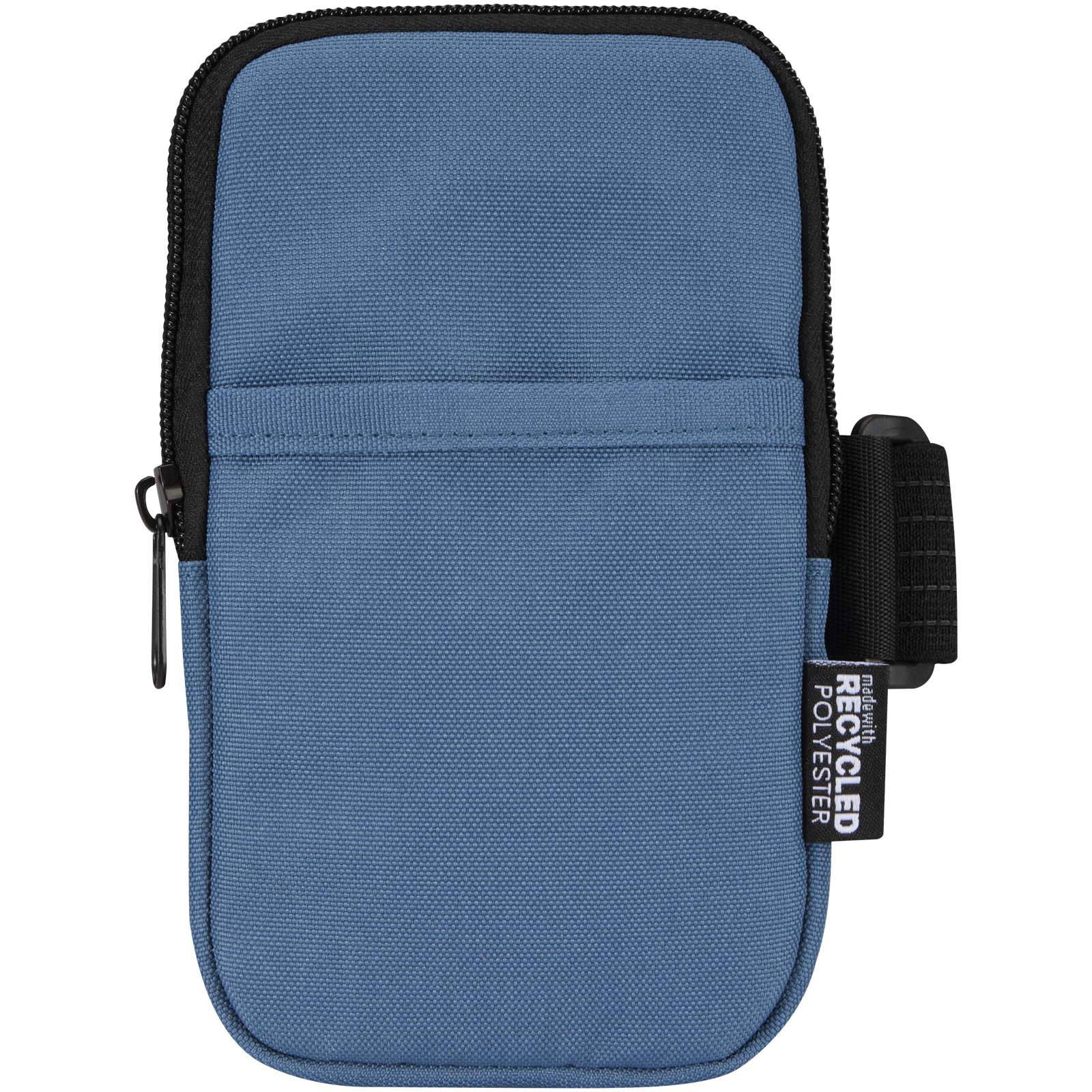 Byron Flaschentasche aus GRS recyceltem Polyester, mit Klettverschluss