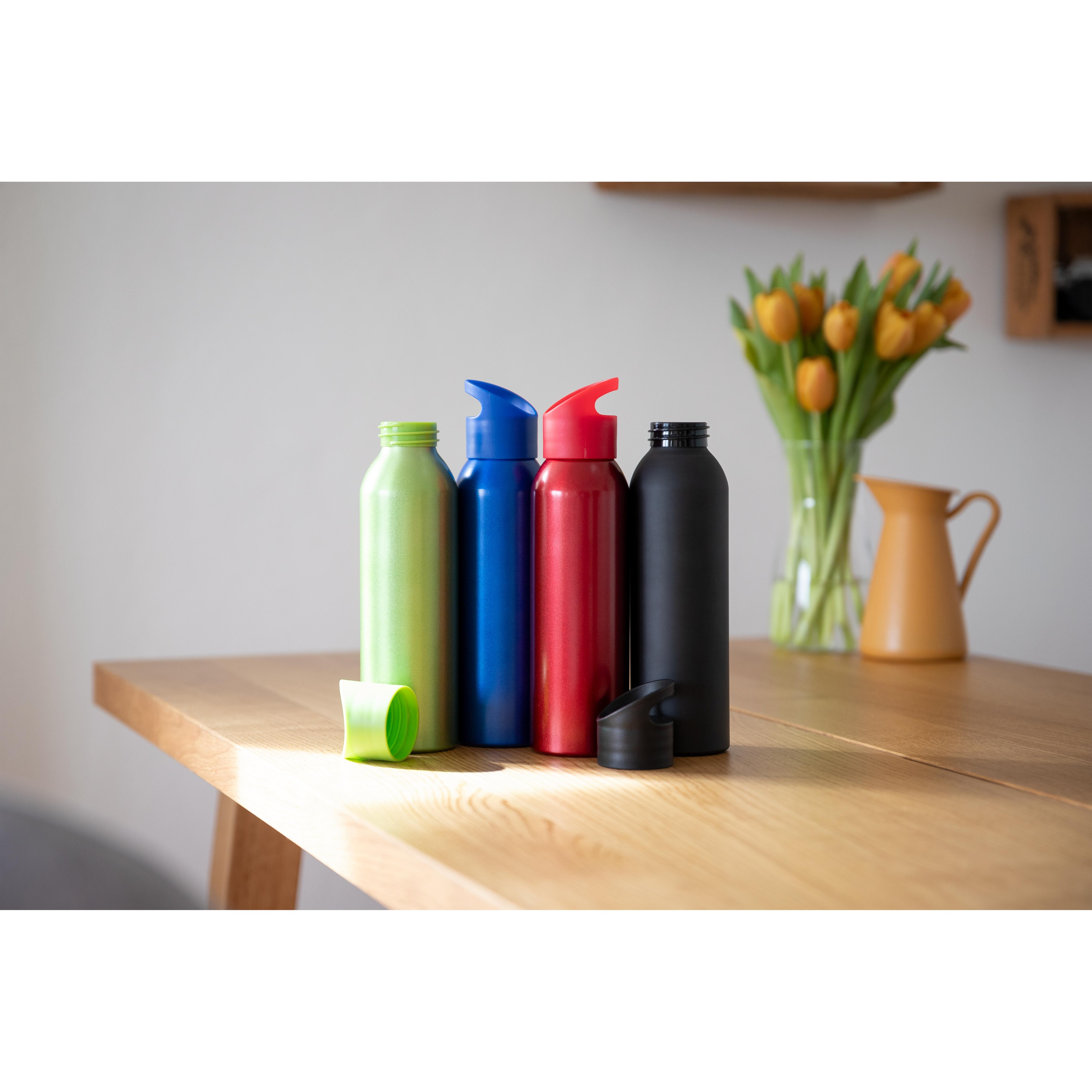 Aluminiumflasche Houston 0,6 l – leichte Trinkflasche zum Bedrucken