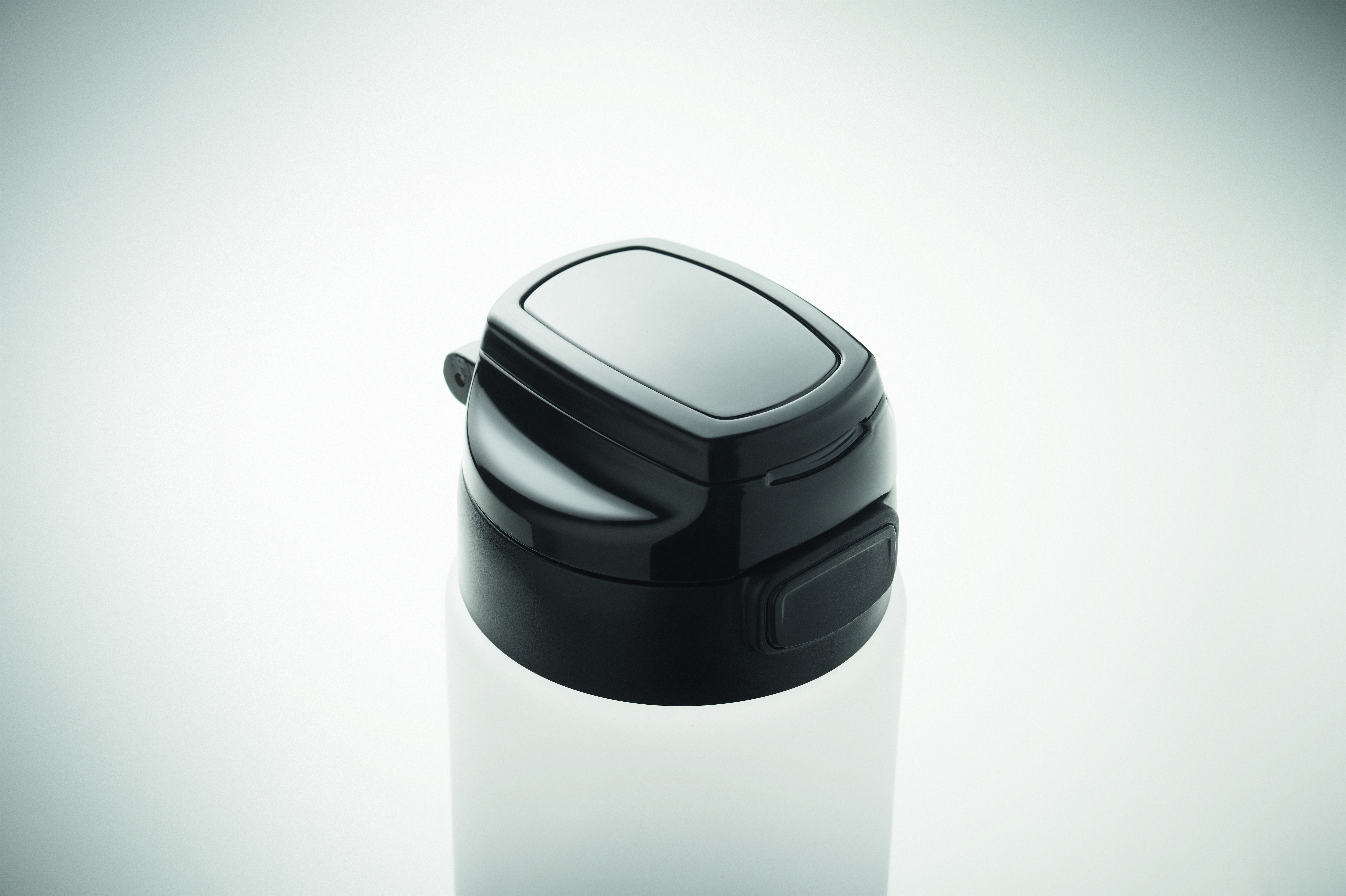 Sport-Trinkflasche RPET 1L LEVEL mit Zeitmarkierung & Flip-Top