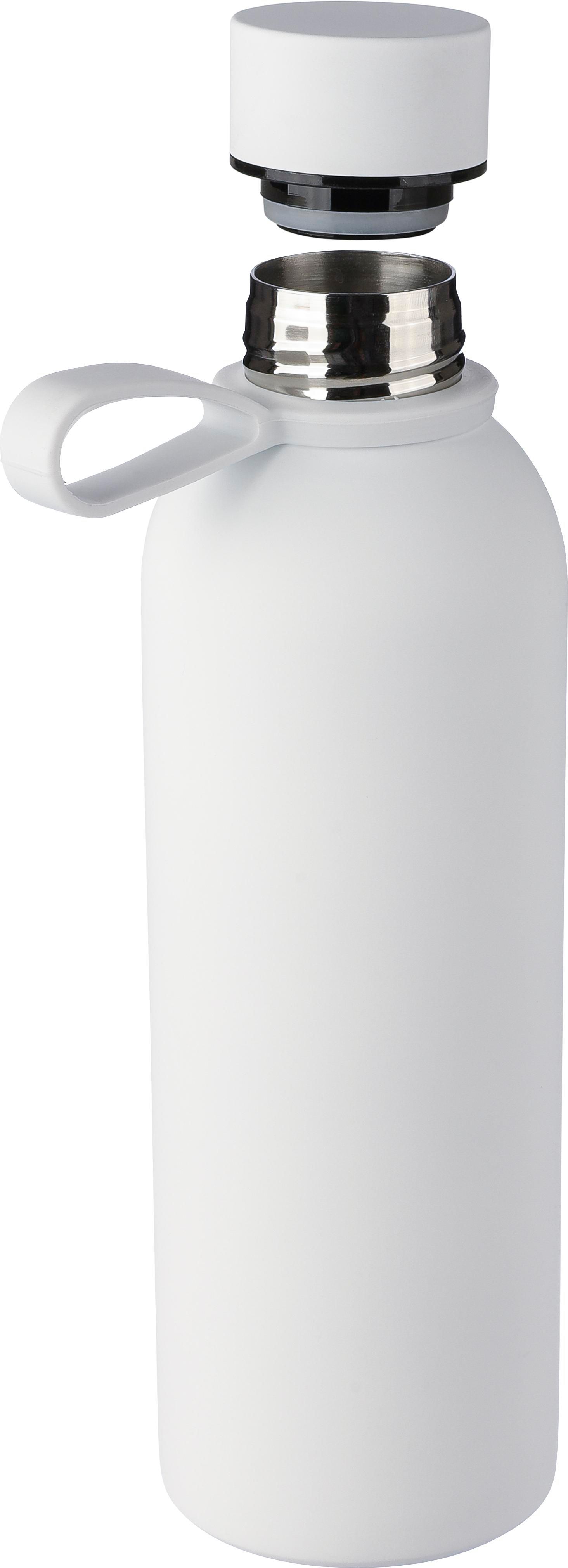 Edelstahl-Trinkflasche Sena 500 ml – doppelwandig, recycelt, bedruckbar