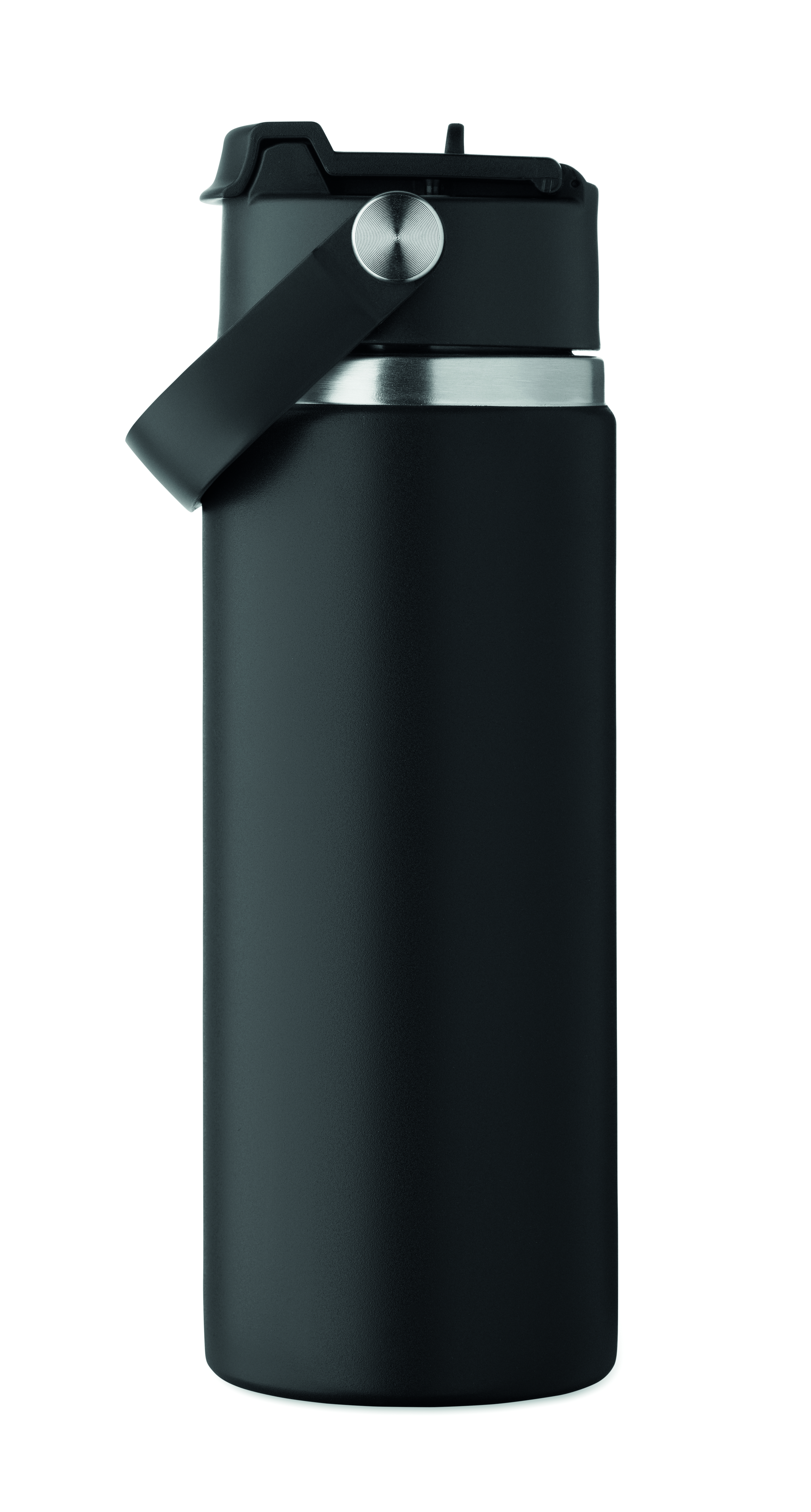 Isolierflasche 500 ml SUMA GRIP – Edelstahl, doppelwandig, bedruckbar