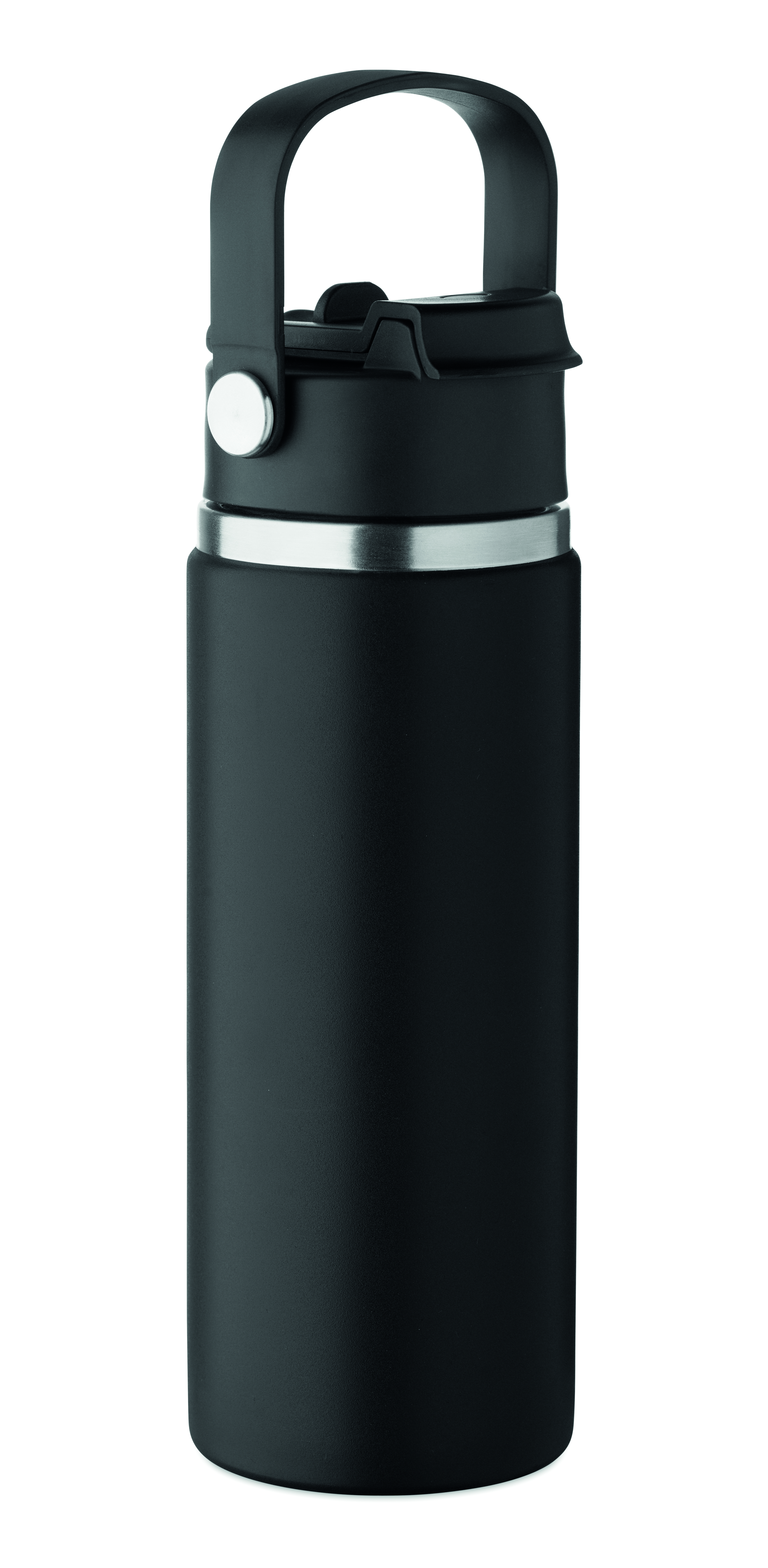 Isolierflasche 500 ml SUMA GRIP – Edelstahl, doppelwandig, bedruckbar