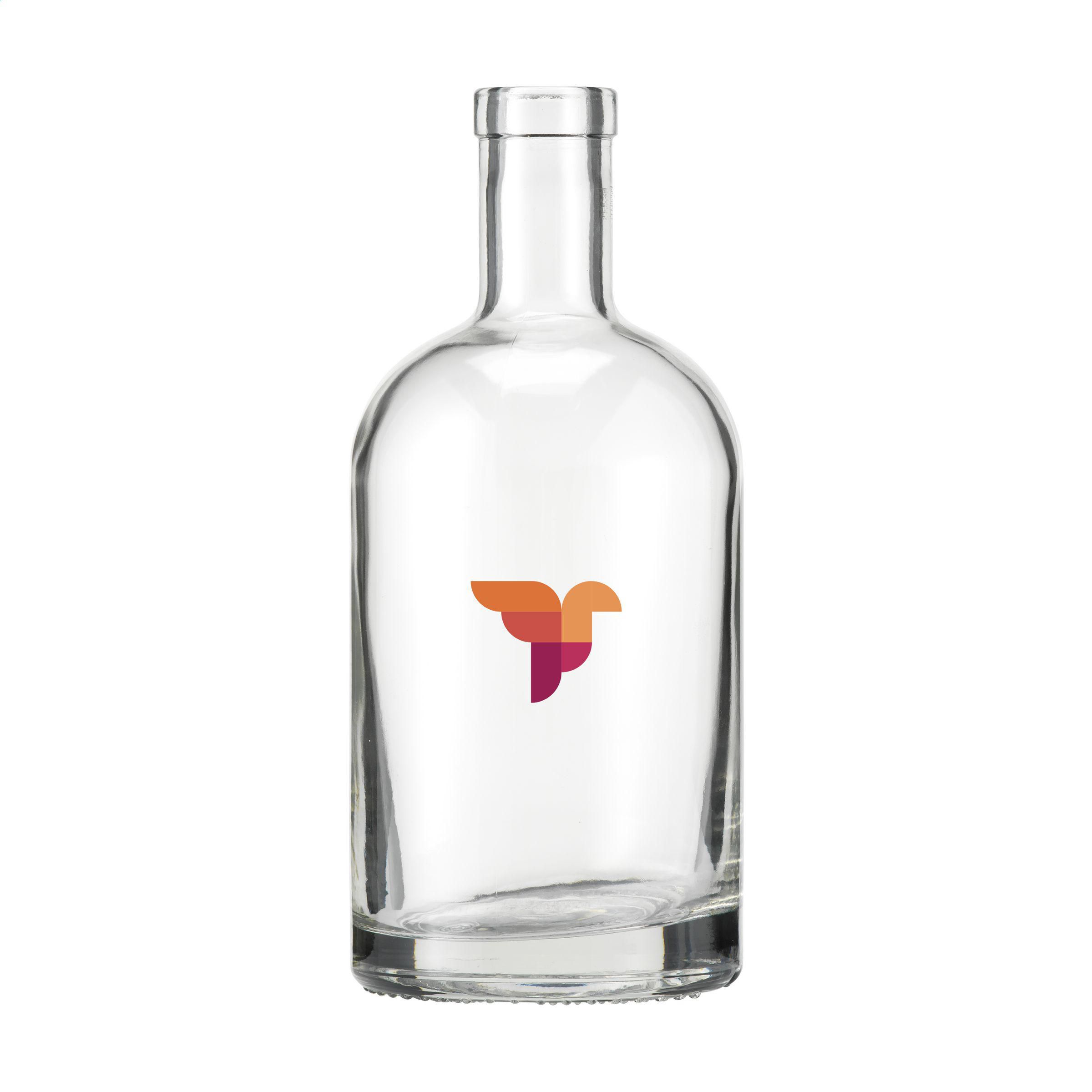 Glasflasche Helsinki 700 ml – bedruckbare Tischflasche Werbeartikel