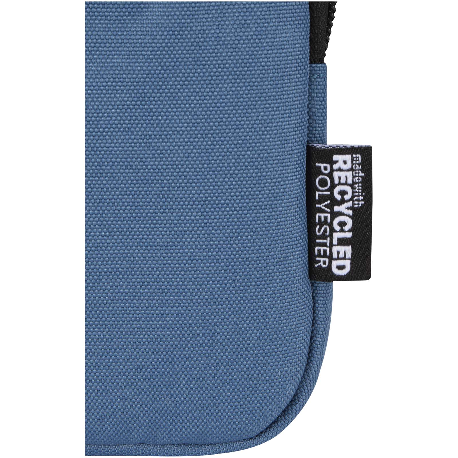 Byron Flaschentasche aus GRS recyceltem Polyester, mit Klettverschluss