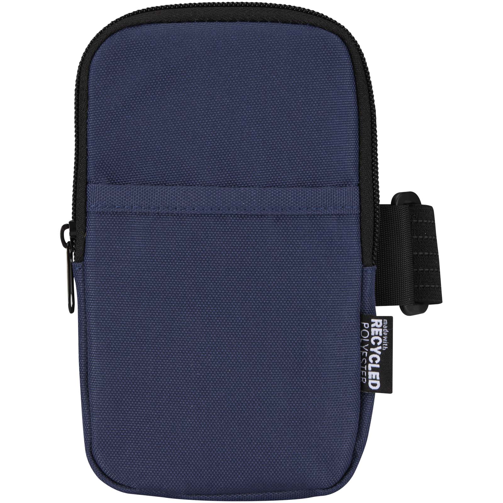 Byron Flaschentasche aus GRS recyceltem Polyester, mit Klettverschluss