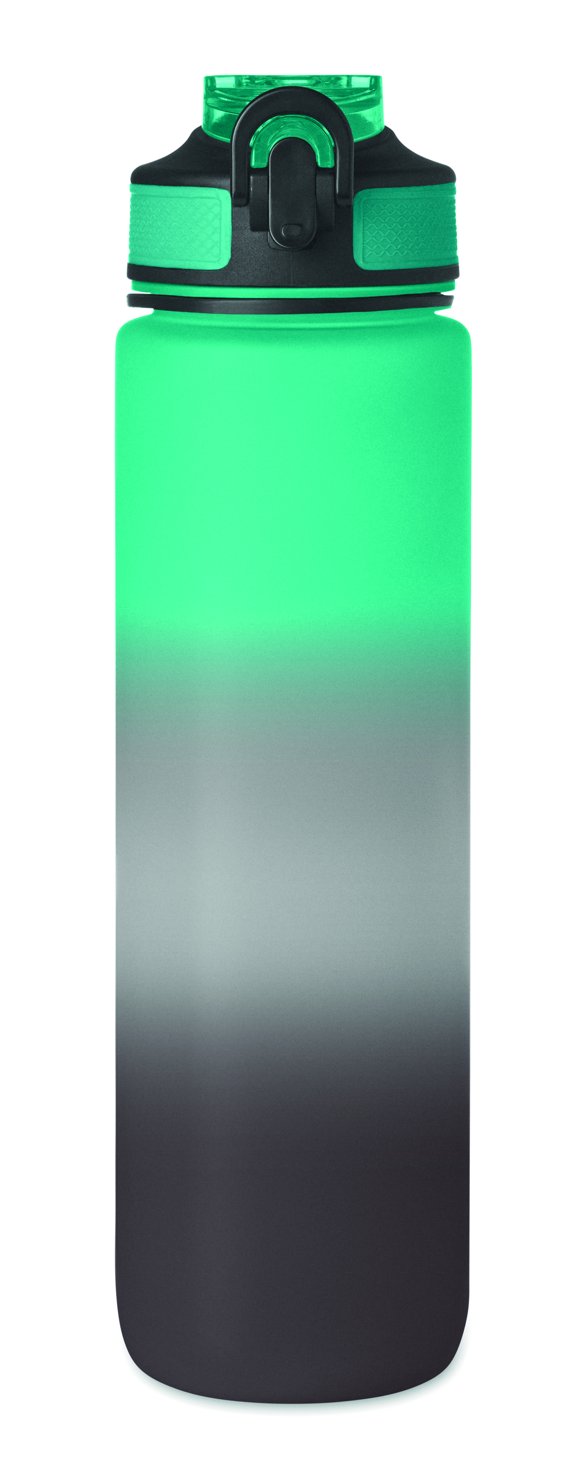 Sport-Trinkflasche RPET 1L ACTIVATE mit Trinkhalm & Zeitmarkierung