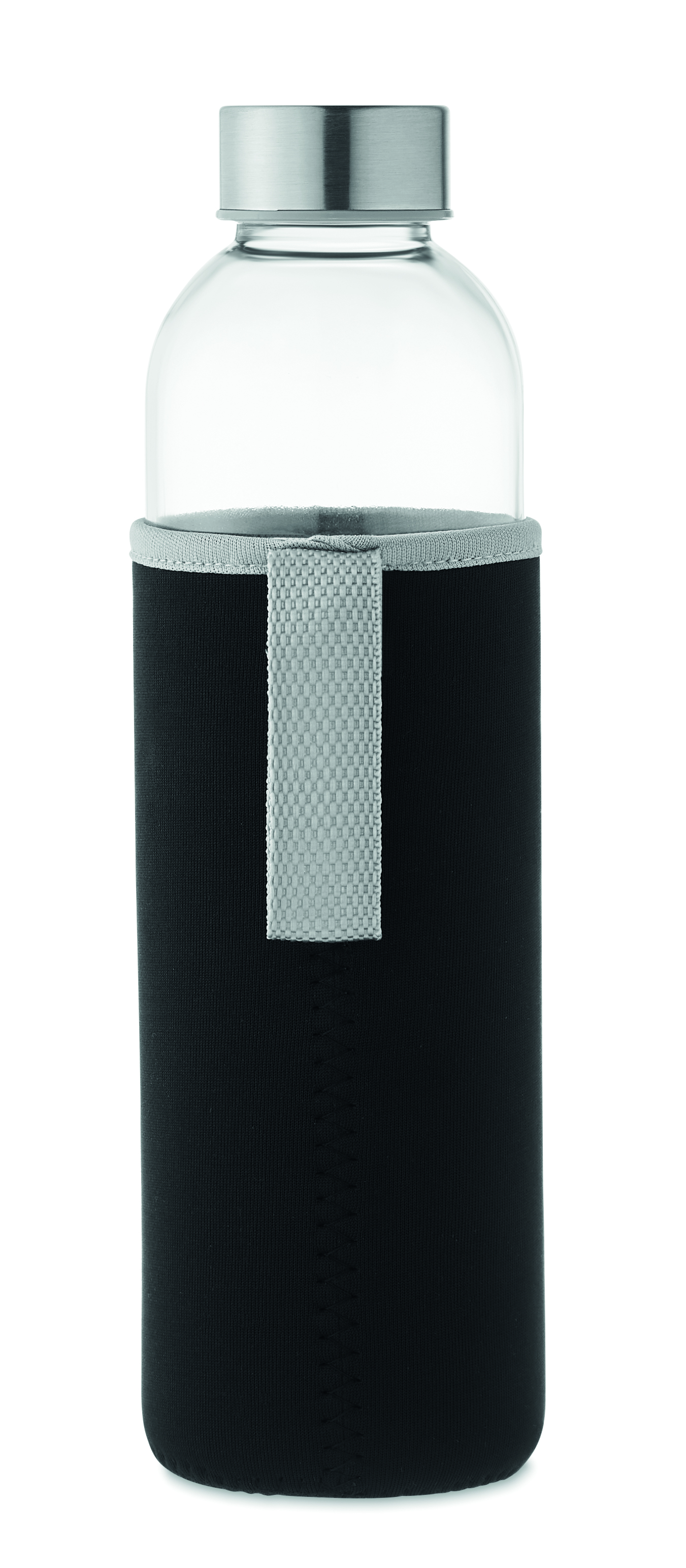 Glas-Trinkflasche 750 ml UTAH LARGE mit Neoprenhülle, bedruckbar