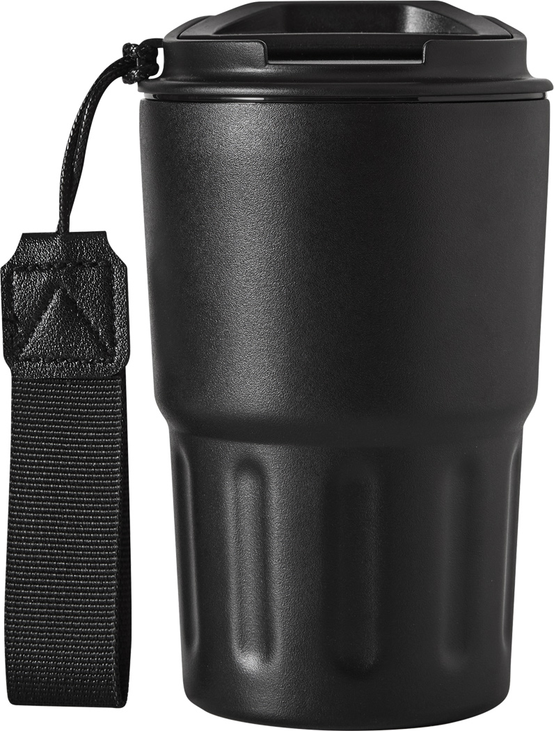 Vakuum-Trinkbecher TRAVEL MUG Edelstahl 400 ml, doppelwandig – bedruckbar