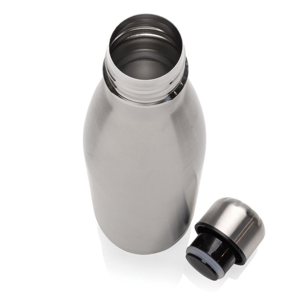 Trinkflasche Eureka Edelstahl 500 ml, RCS-recycelt, bedruckbar