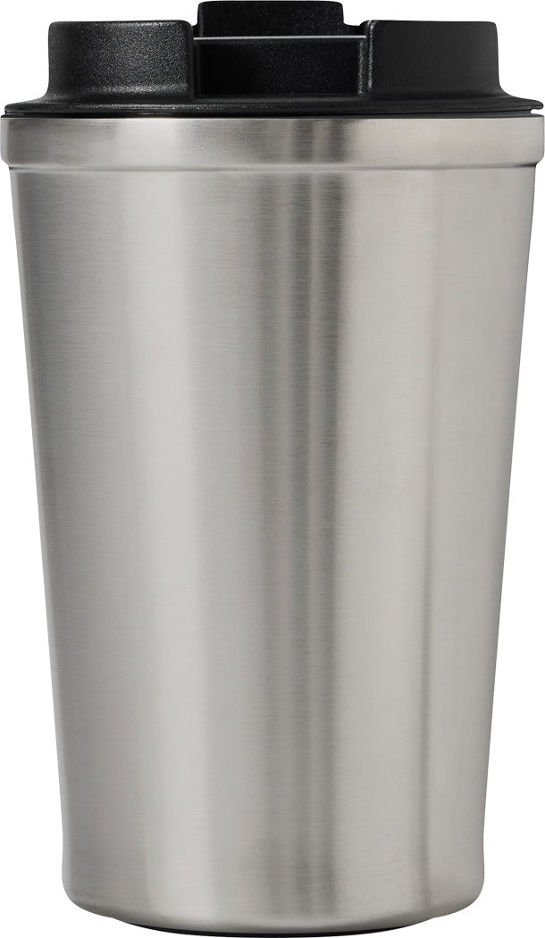 Vakuum-Isolierbecher VELOMUG 350 ml Edelstahl, doppelwandig, bedruckbar