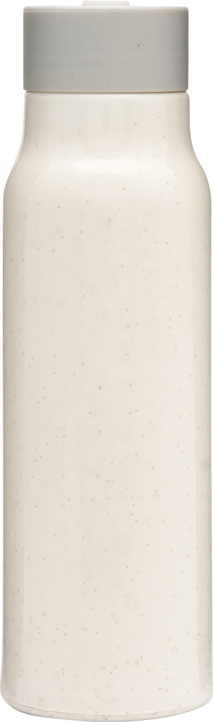 Glas-Trinkflasche ECO DRINK 300 ml mit Kunststoff-Ummantelung