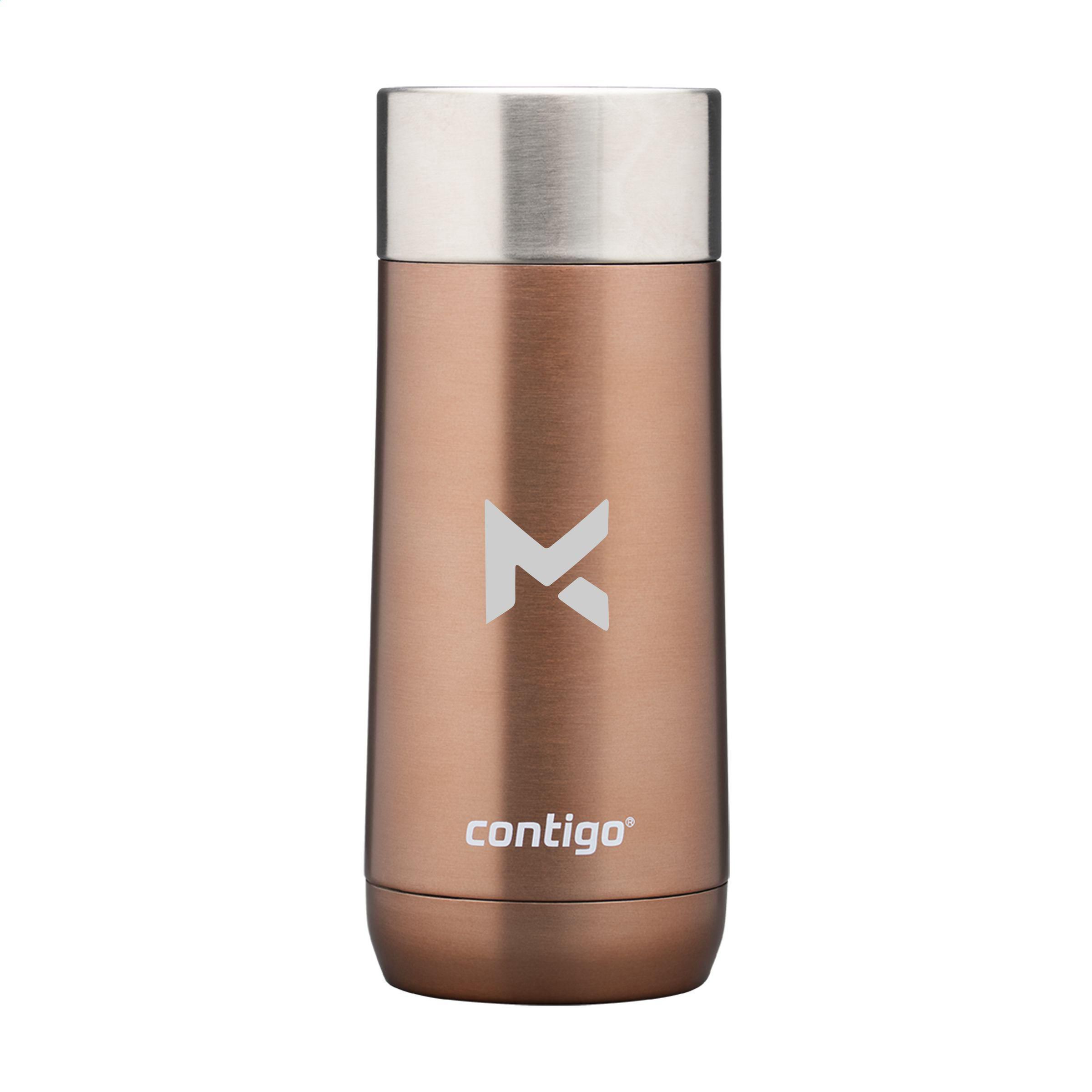 Contigo® Luxe AUTOSEAL® Thermobecher 360 ml, Edelstahl bedruckbar