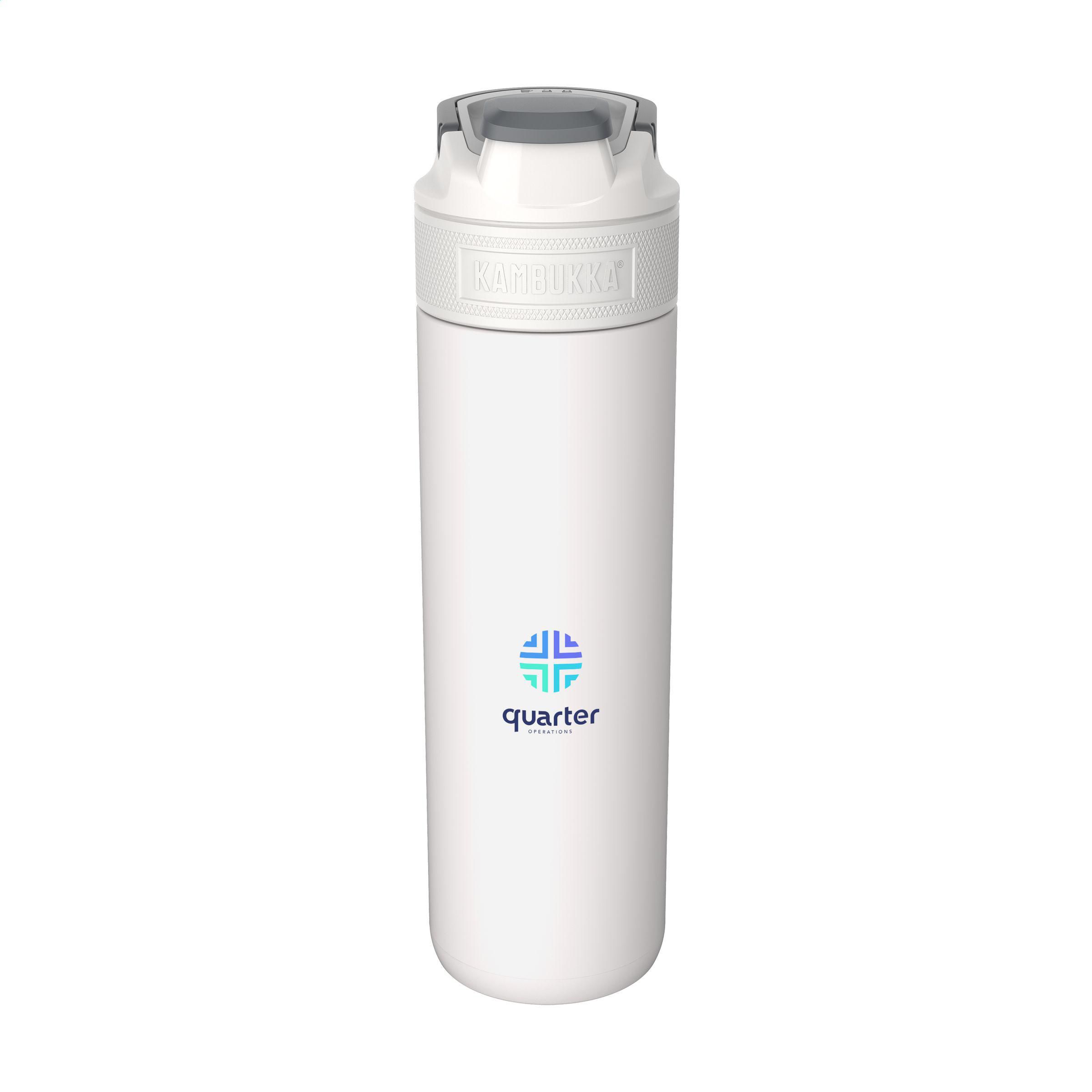 Kambukka® Elton Trinkflasche 600 ml Edelstahl, isoliert – bedruckbar