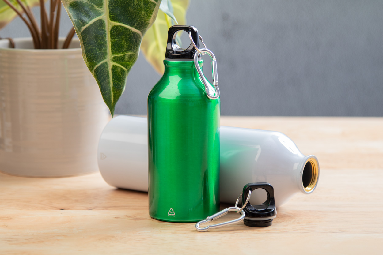 Trinkflasche Raluto XL aus recyceltem Aluminium, 750 ml, bedruckbar