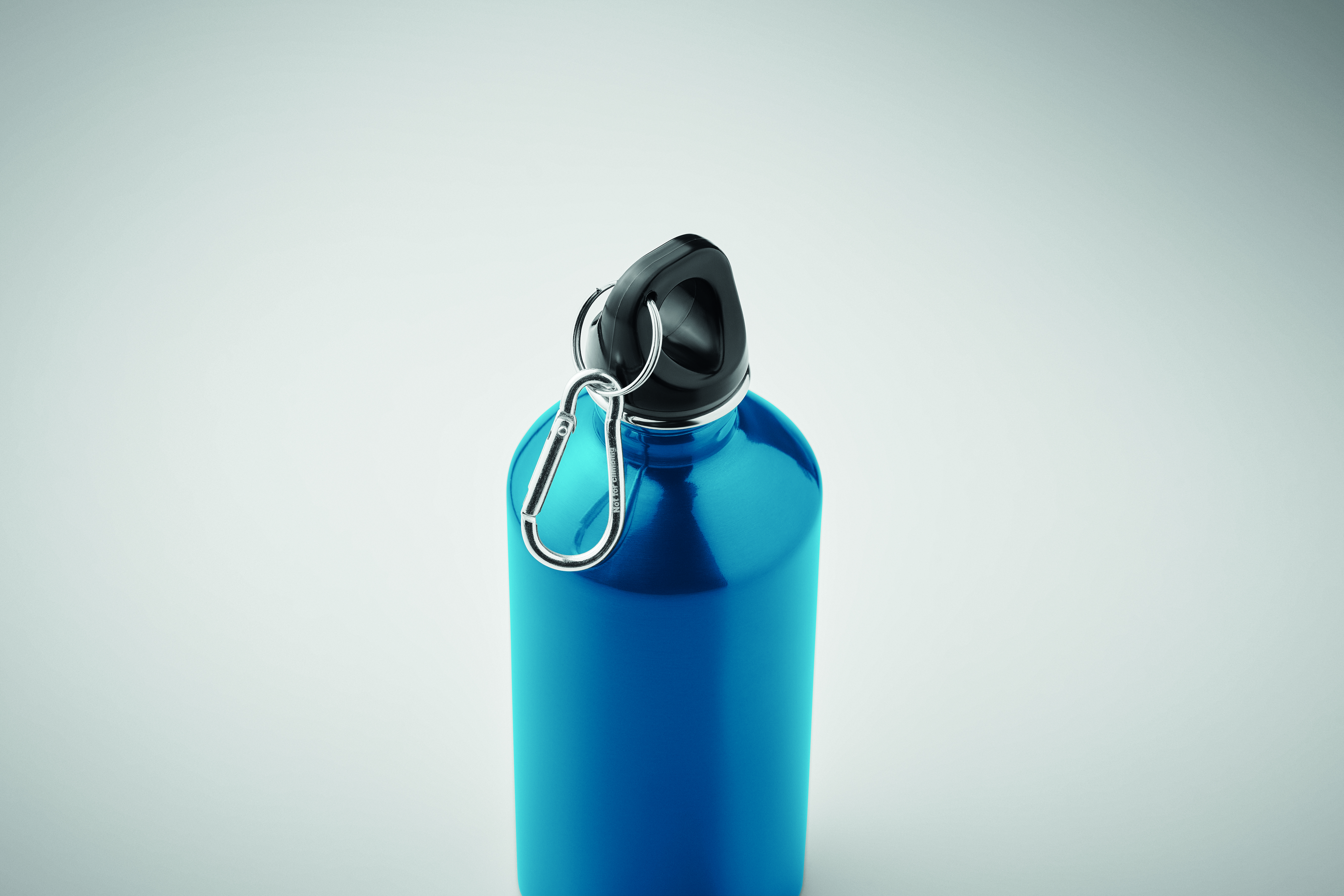 Trinkflasche Edelstahl 500 ml REMID MOSS mit Karabiner, bedruckbar