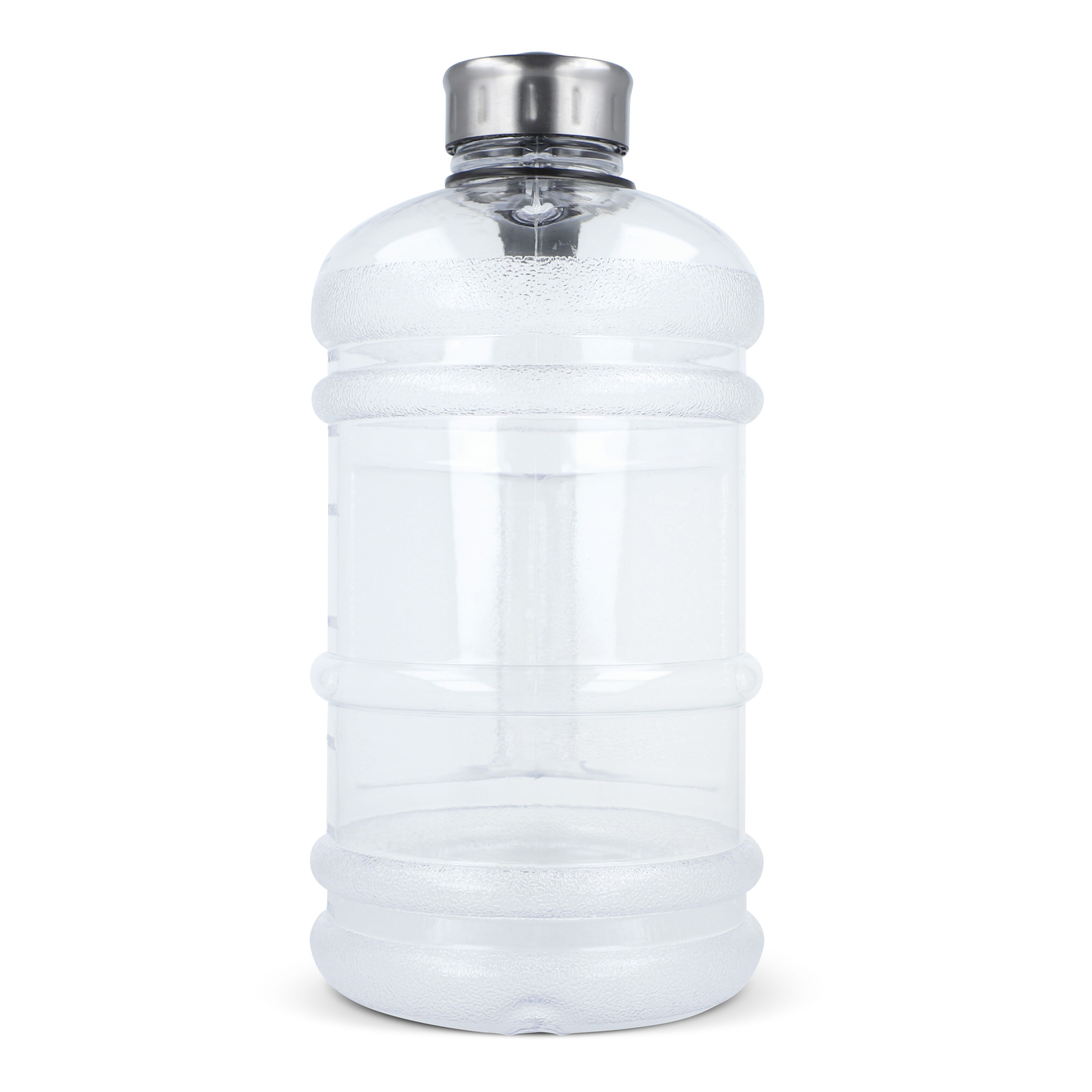 Trinkflasche 2,2 L XXL aus R-PETG, GRS-zertifiziert - bedruckbar