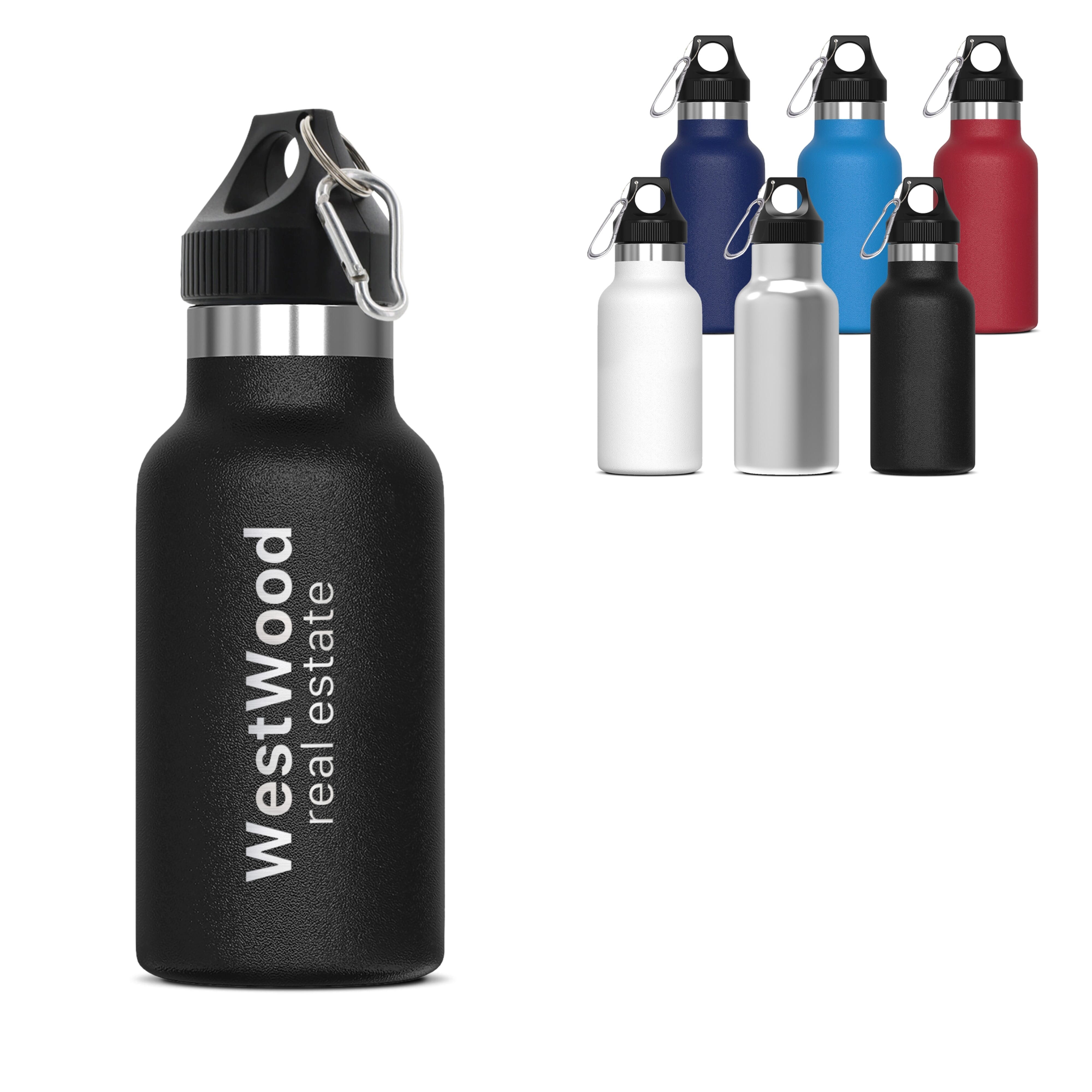 Isolierflasche Lennox 350ml bedruckbar – Edelstahl, doppelwandig vakuumisoliert