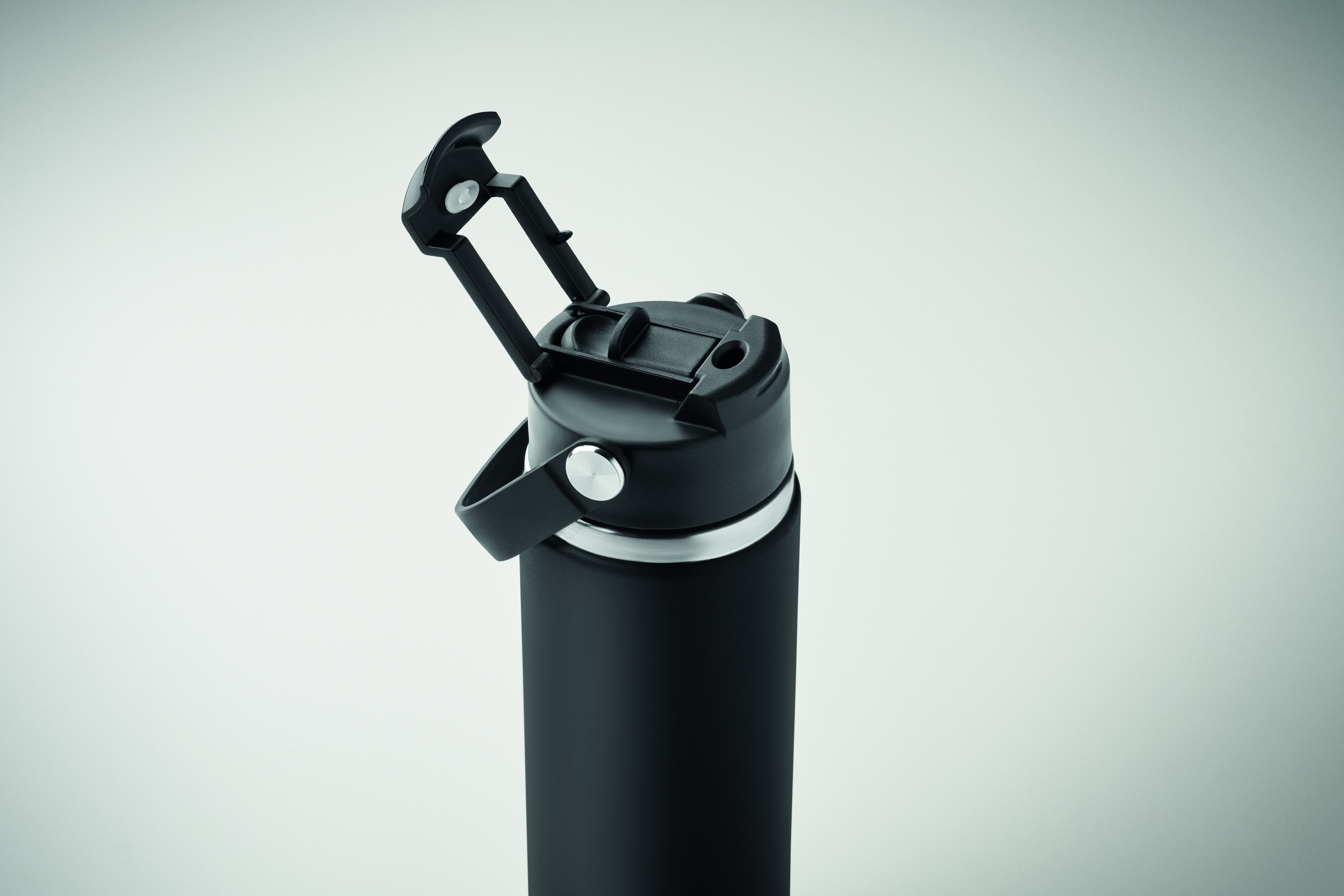 Isolierflasche 500 ml SUMA GRIP – Edelstahl, doppelwandig, bedruckbar