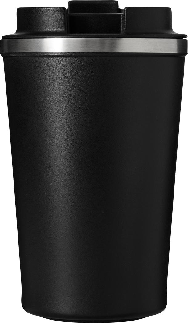Vakuum-Isolierbecher VELOMUG 350 ml Edelstahl, doppelwandig, bedruckbar