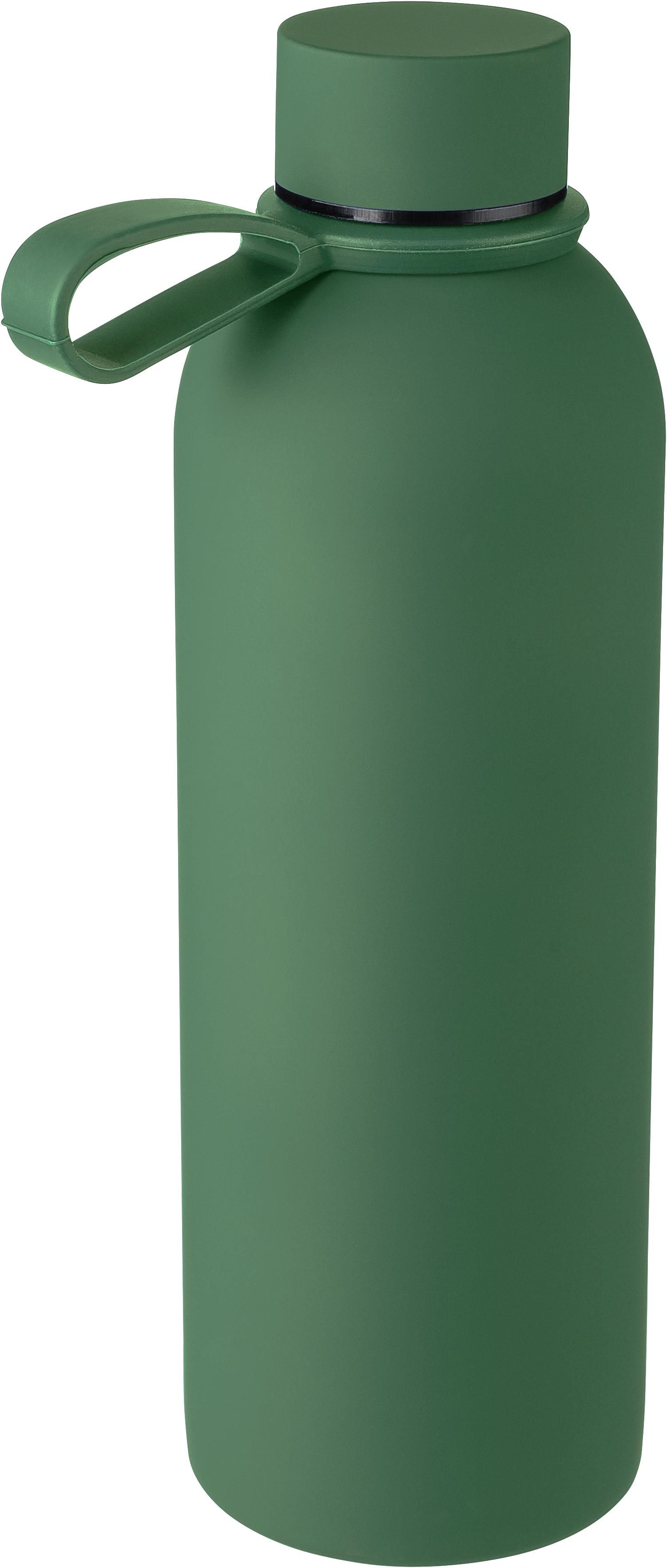 Edelstahl-Trinkflasche Sena 500 ml – doppelwandig, recycelt, bedruckbar