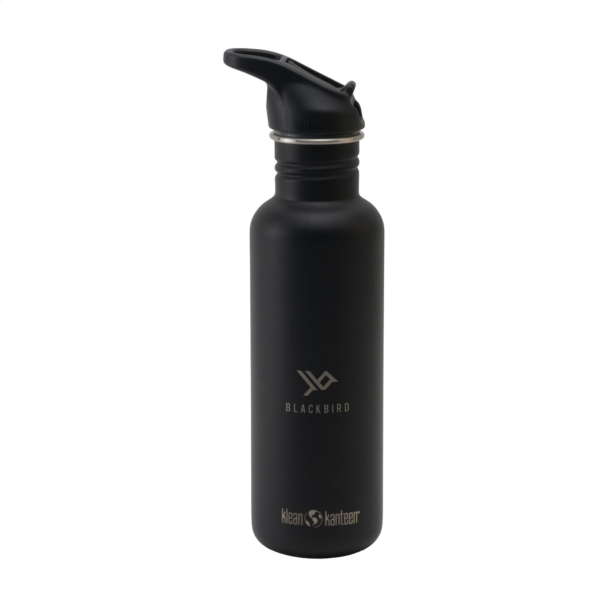 Klean Kanteen Classic Edelstahl-Trinkflasche 800 ml mit Sport Cap