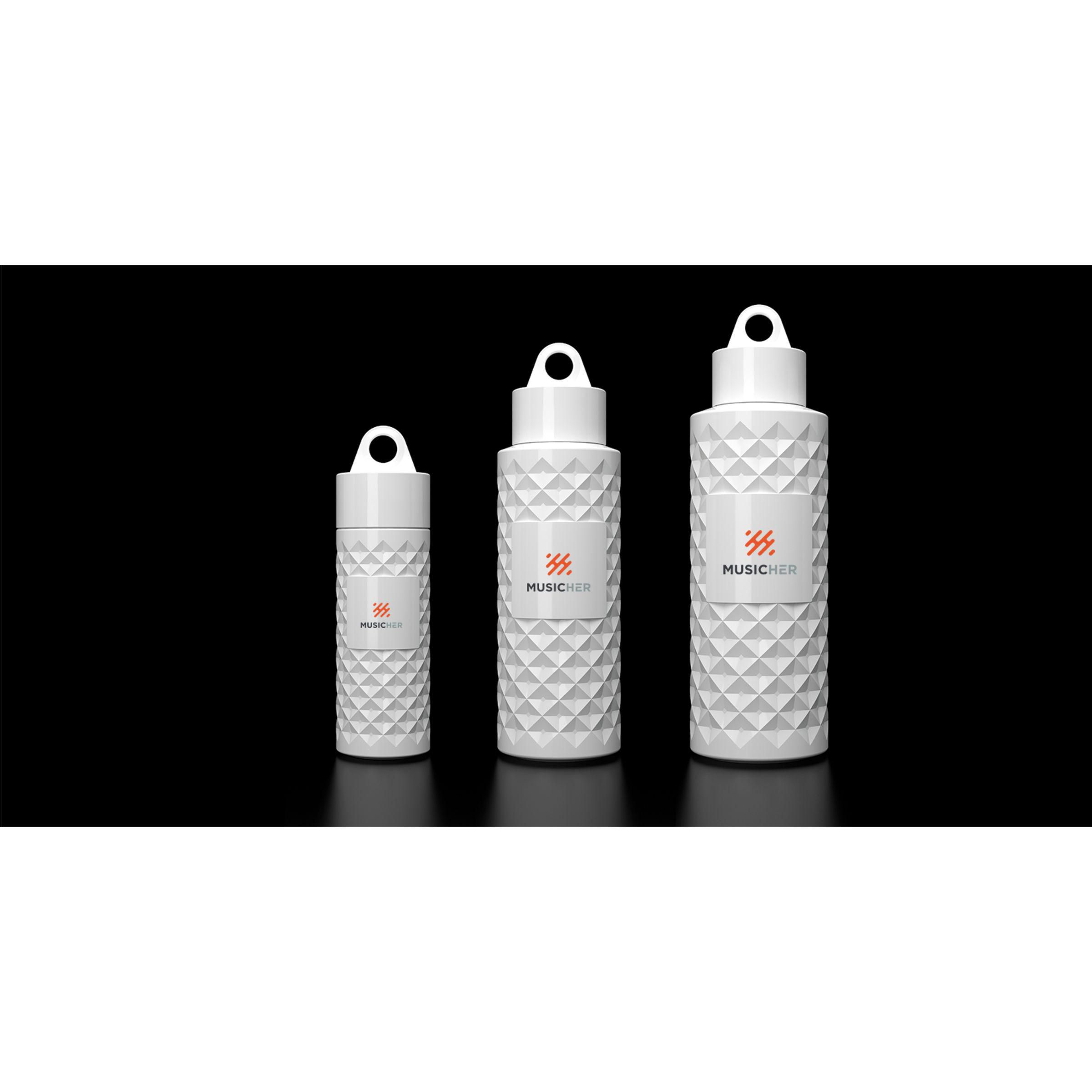 Trinkflasche 1 L bedruckbar – Join The Pipe Nairobi, HDPE, Werbeartikel