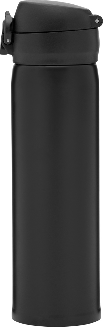Vakuum-Trinkflasche OOLONG, Edelstahl doppelwandig 400 ml, bedruckbar