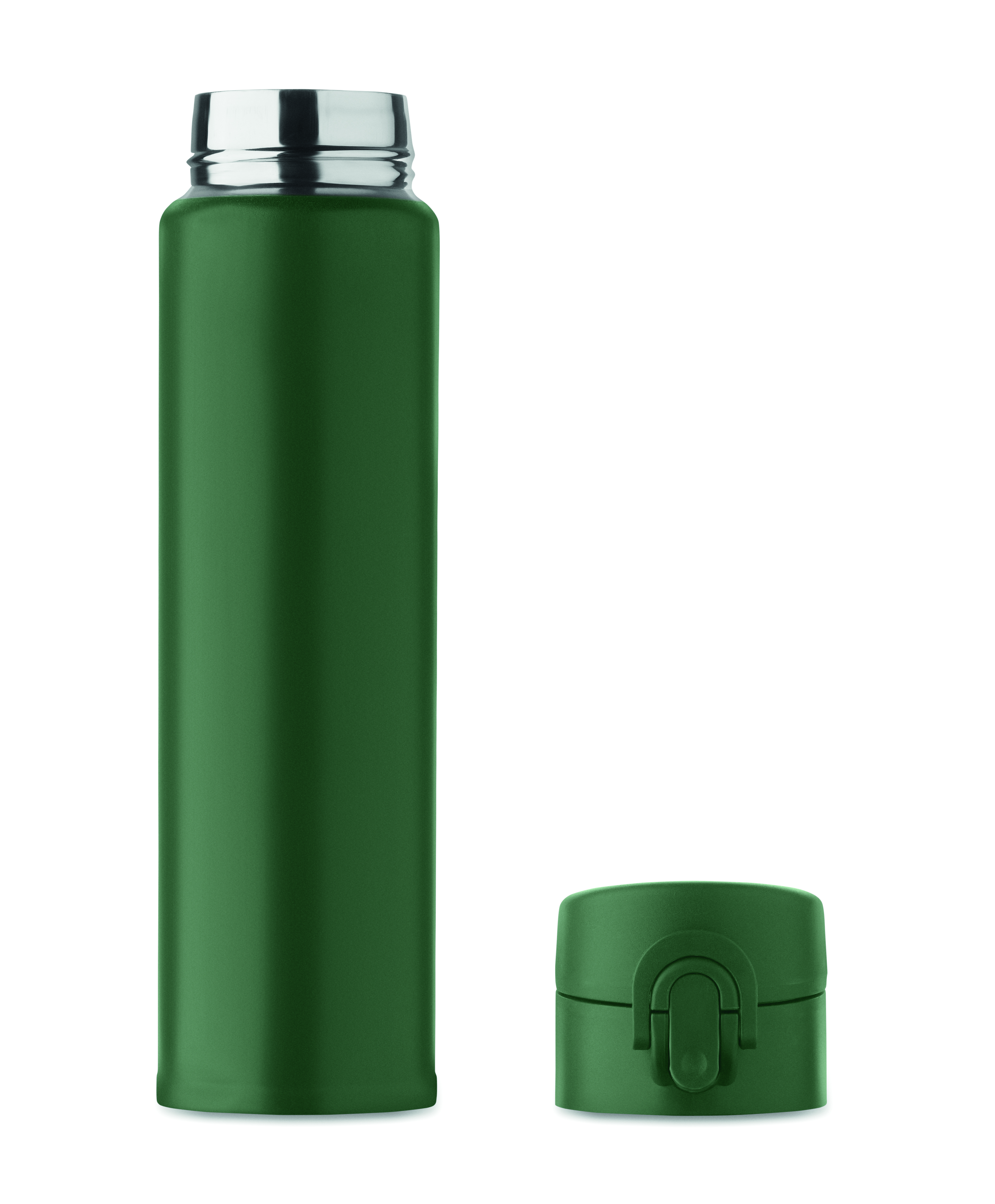 Doppelwandige Trinkflasche 300 ml aus recyceltem Edelstahl, bedruckbar